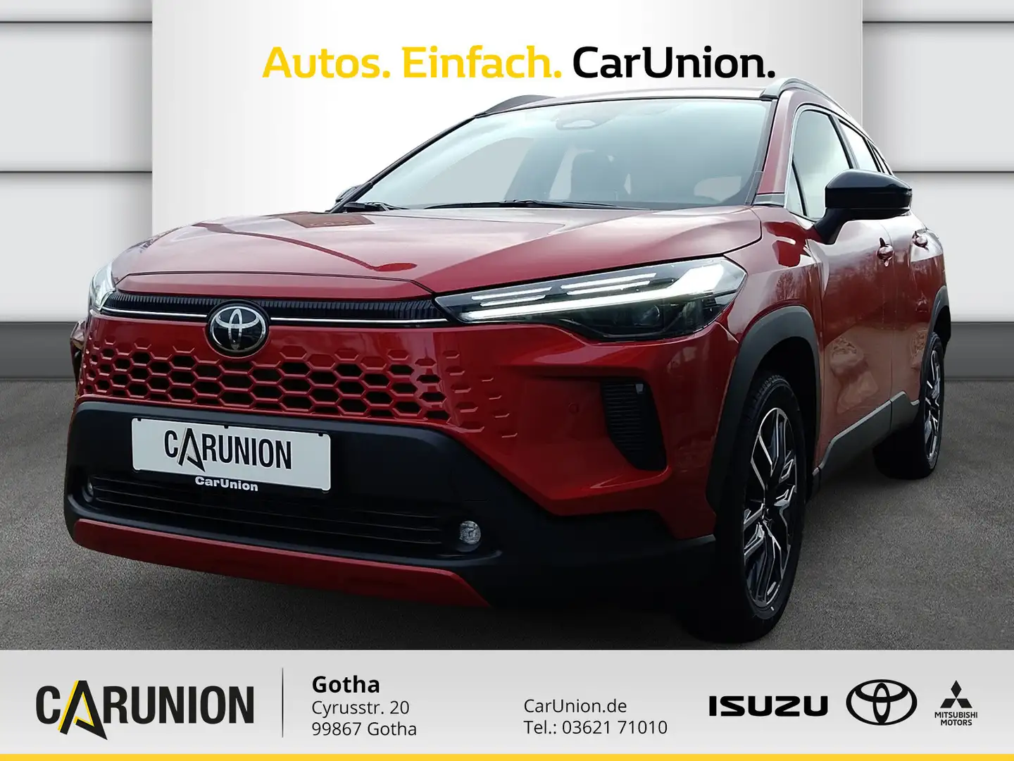 Toyota Corolla Cross 1,8 Kam/ Sitzhzg/ PDC/ Carplay/ DK Rot - 1