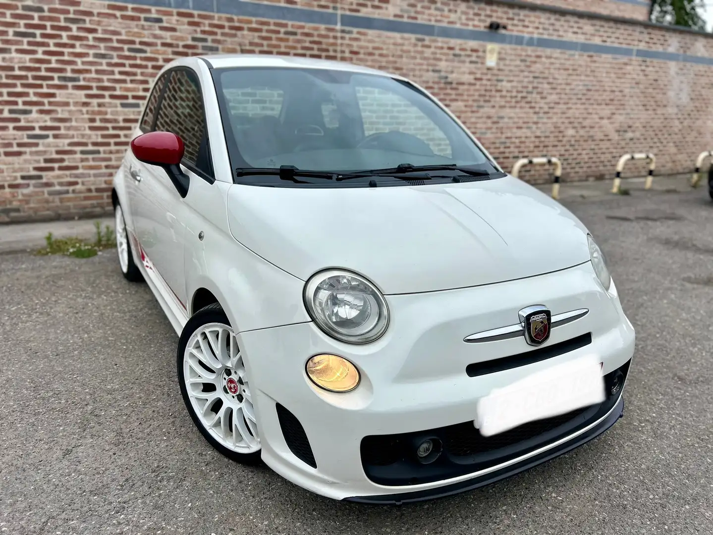 Fiat 500 Abarth 135 ch Weiß - 1