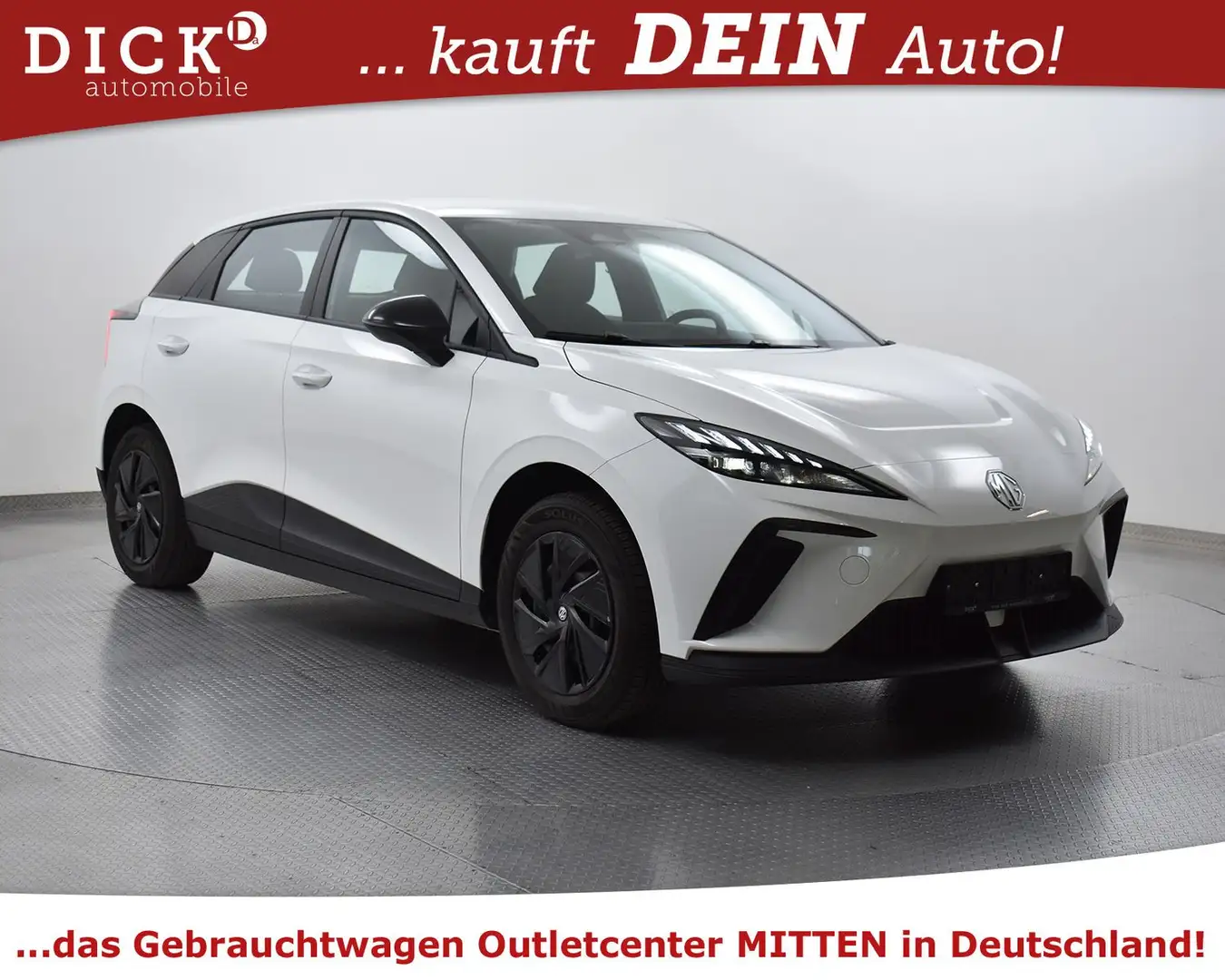 MG MG4 51 kWh VIRTU+LED+MFL+CARPL+DAB+PDC+ACC Weiß - 1