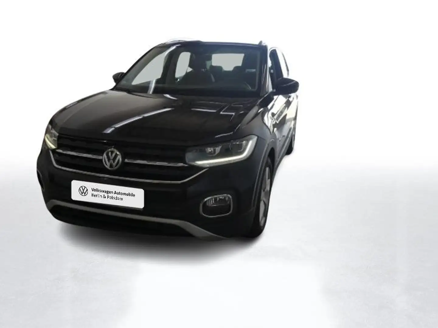 Volkswagen T-Cross 1.0 TSI Style Klima Telef PDC SHZ Schwarz - 2