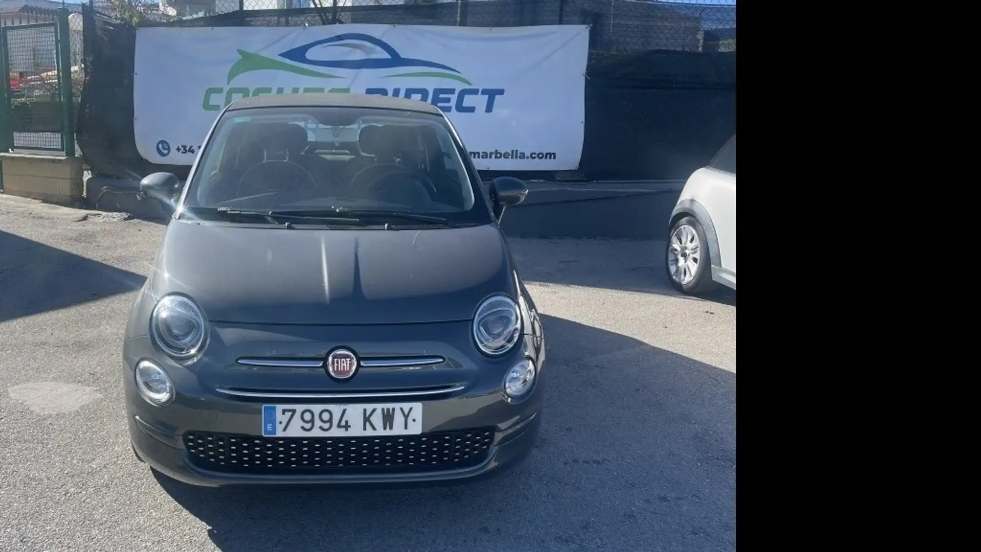 Fiat 500 1.2 Lounge Grijs - 1