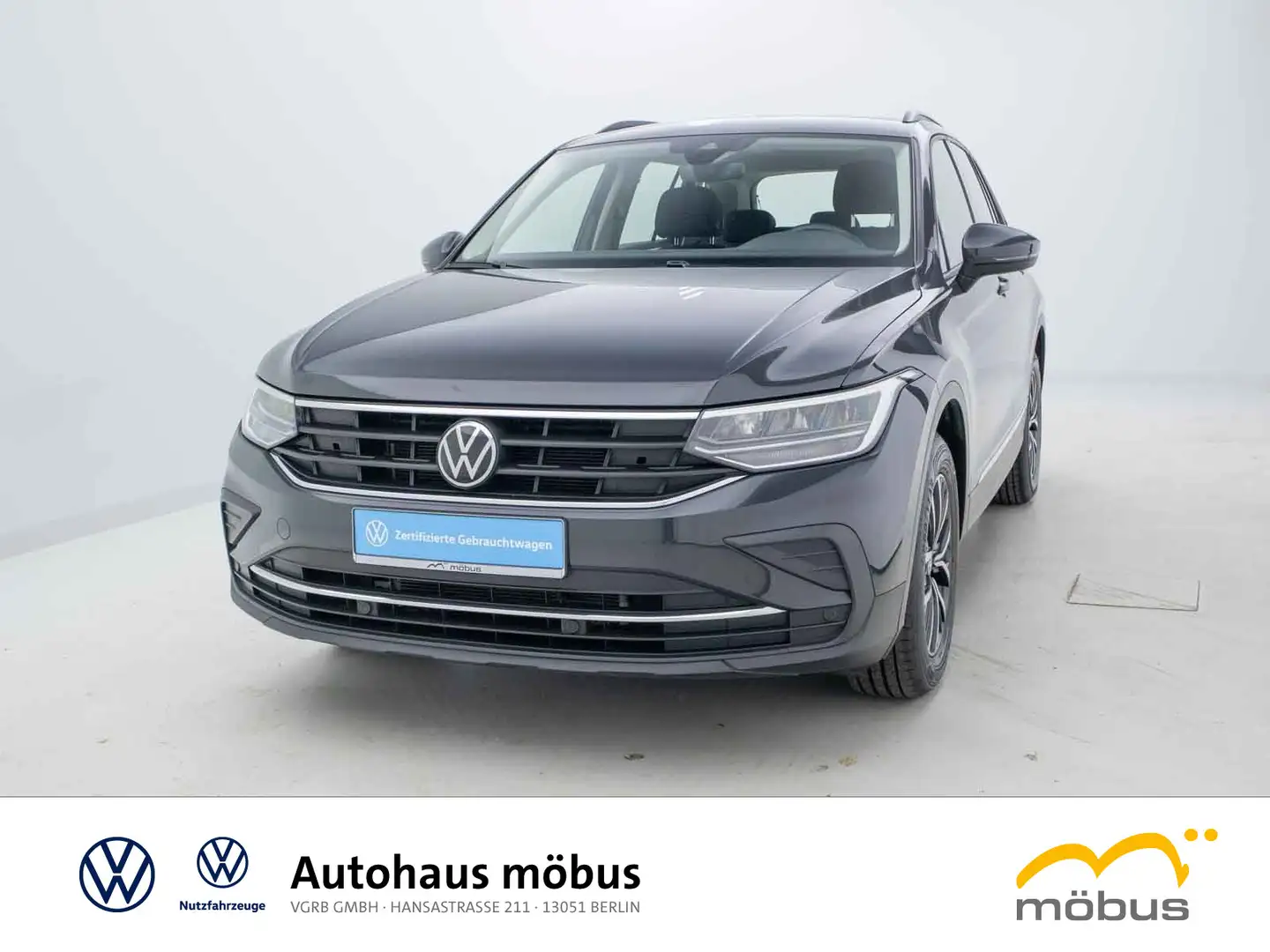 Volkswagen Tiguan Life 2.0 TDI DSG*SHZ*NAV*APP*CLIMATRONIC* Grau - 2