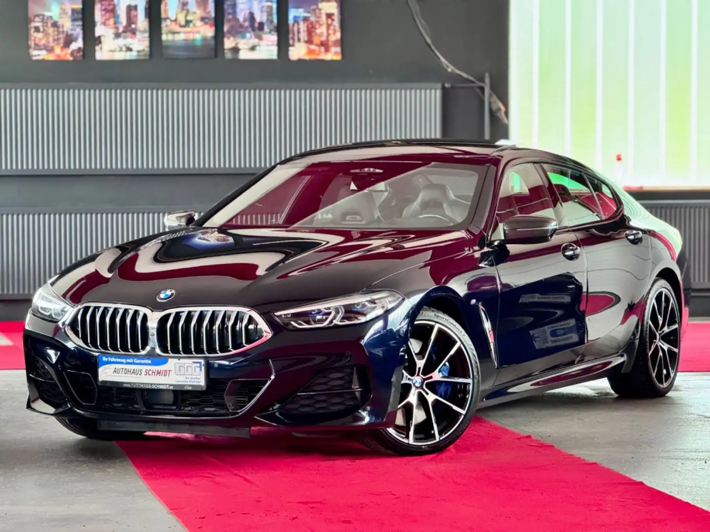 BMW 840 d M Sport Pro Pano Laser Glas 360°ACC NightVi Schwarz - 1