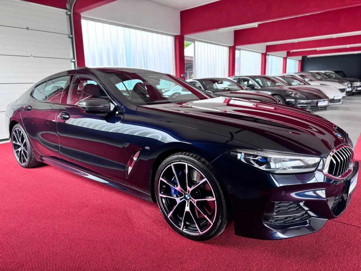 BMW 840 d M Sport Pro Pano Laser Glas 360°ACC NightVi Schwarz - 2