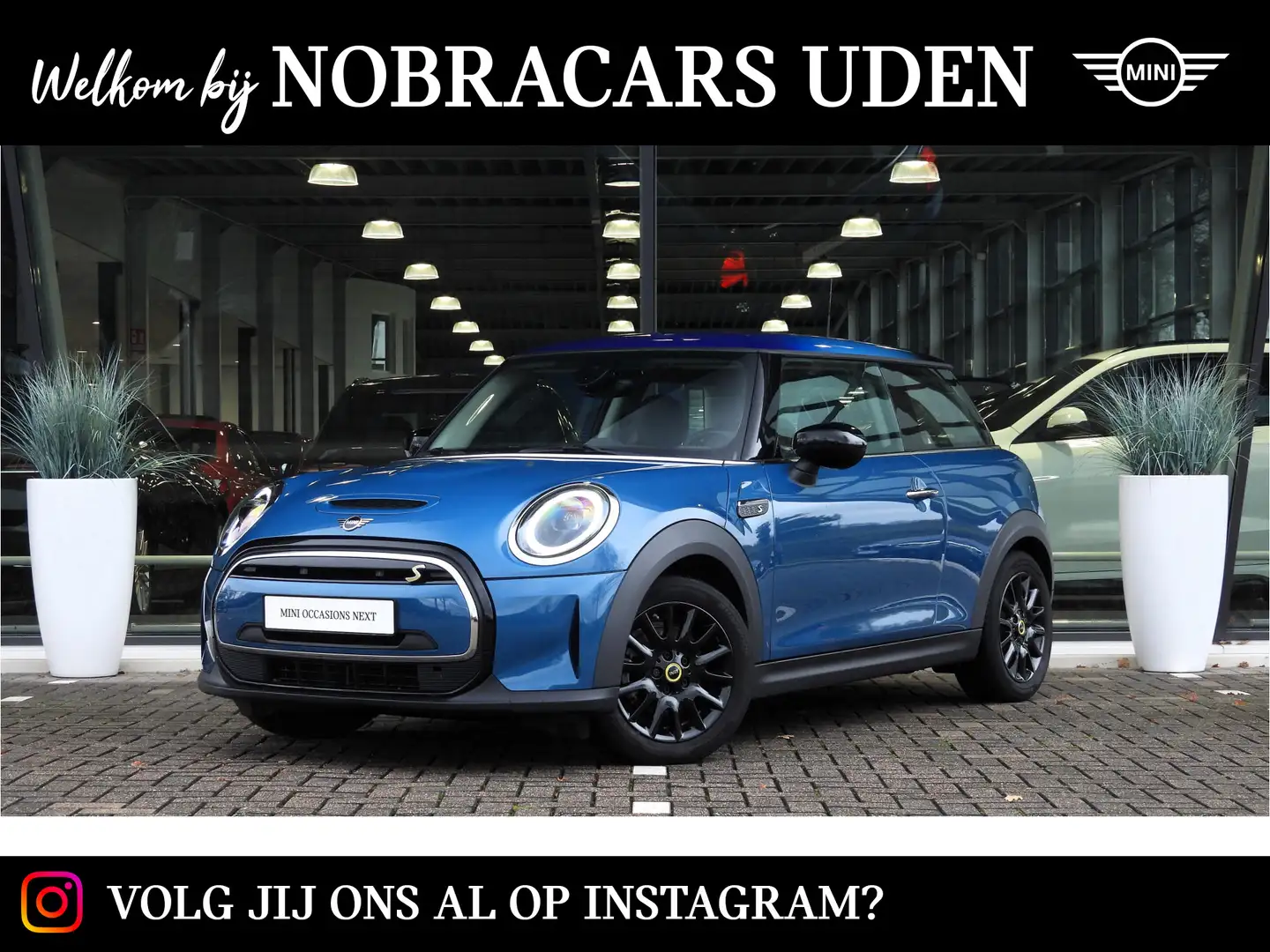 MINI Electric Classic / Sportstoelen / LED / Stoelverwa Синий - 1