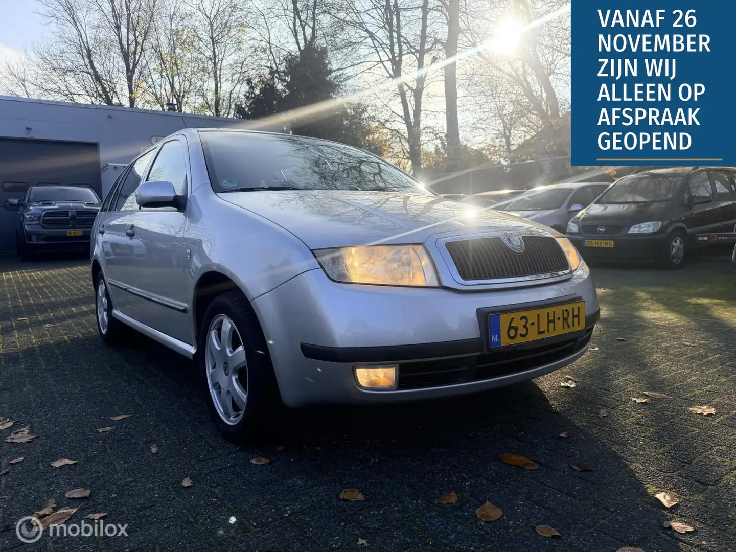 Skoda Fabia Combi 2.0 Elegance Schuifdak / Airco / LM / Cruise Grau - 2