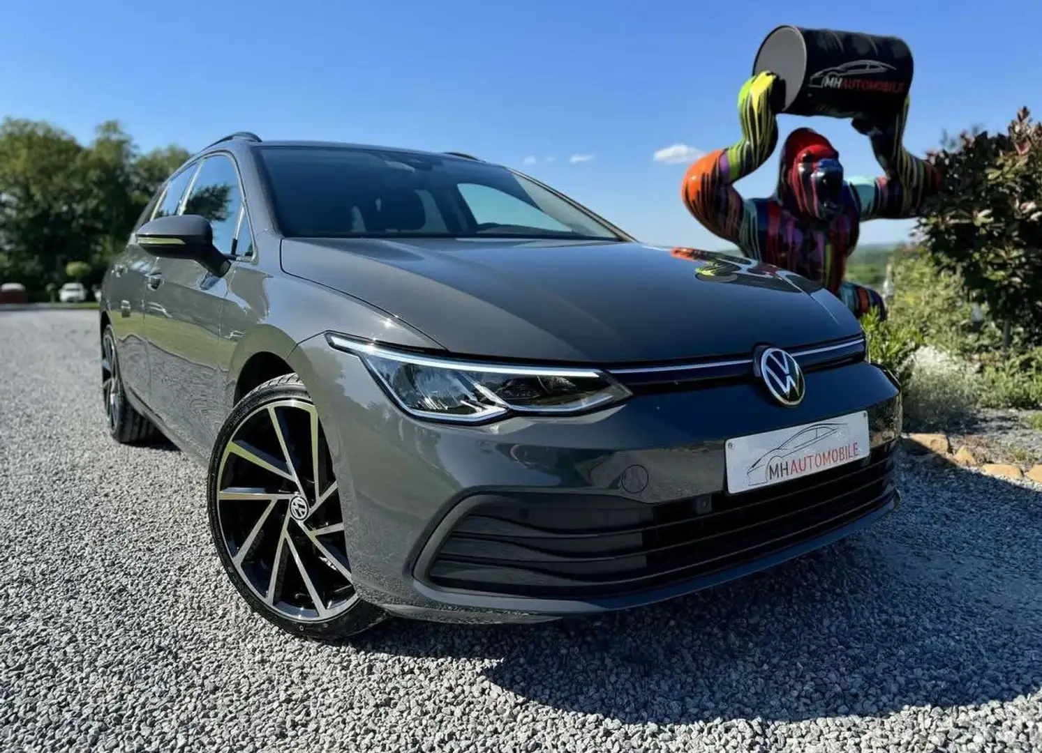 Volkswagen Golf Variant SW 1.0 eTSI Life OPF DSG Gris - 1