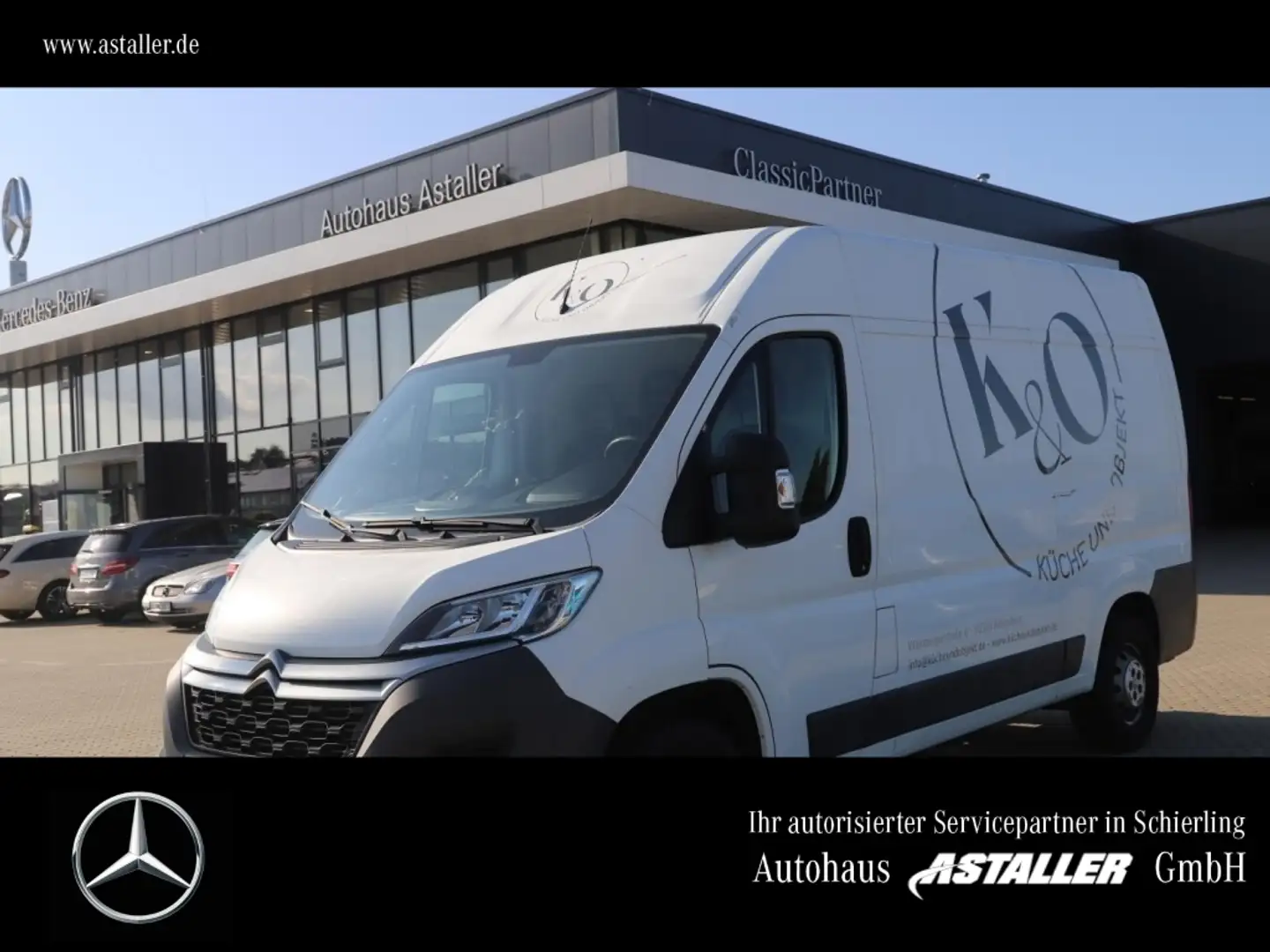 Citroen Jumper 30 Profi L2H2 3,0t Business RS3450+Klima Wit - 1