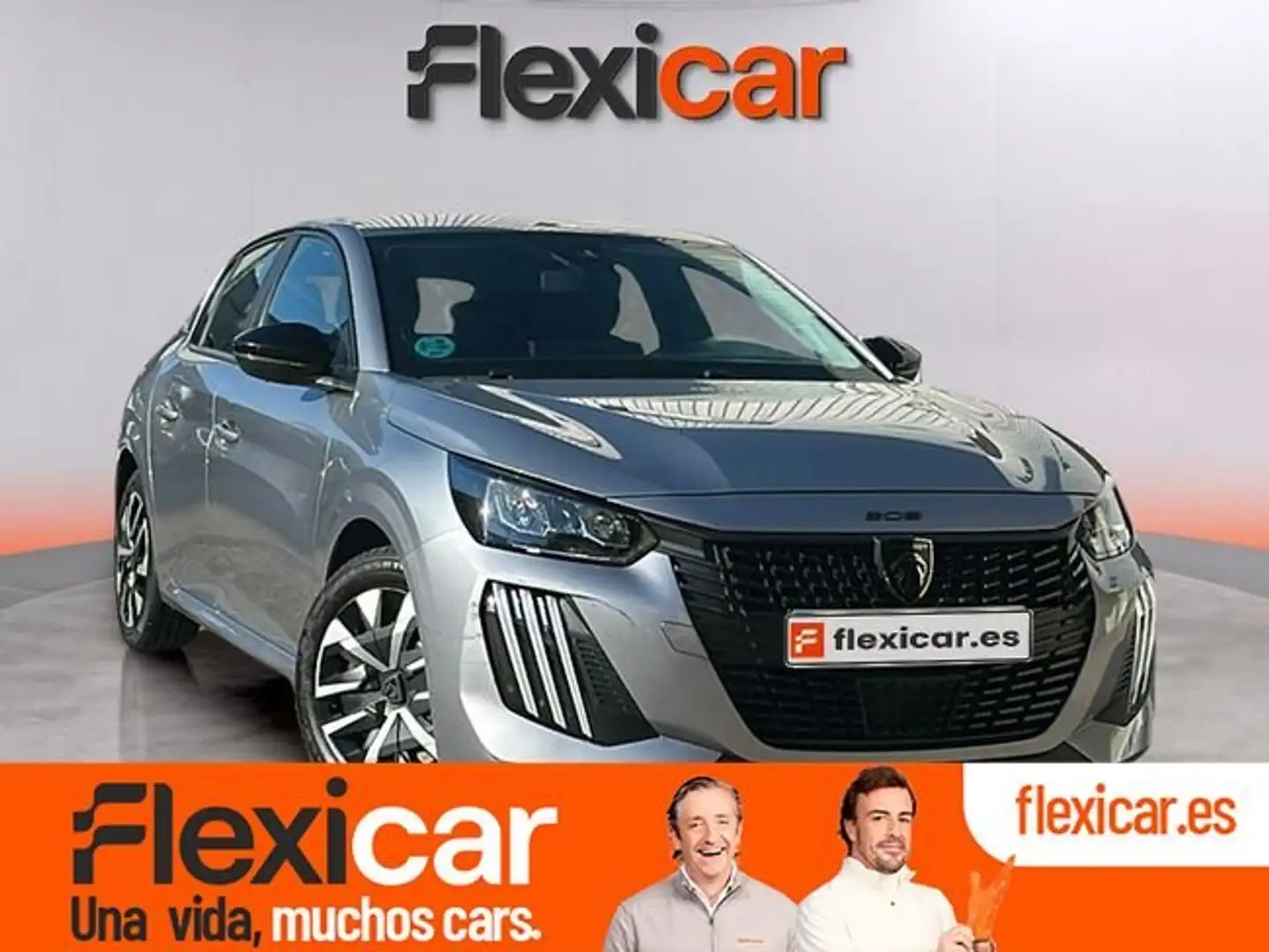 Peugeot 208 1.2 Puretech S&S Allure 100 Grau - 1