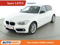 BMW 118 118d Sport Line Aut.*NAVI*LED*ACC*PD*ALU*FERN* Weiß - thumbnail 1