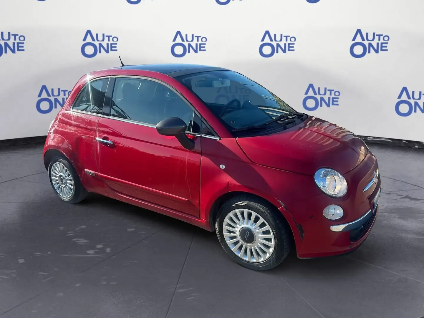 Fiat 500 1.2 69Cv Lounge Rosso - 1