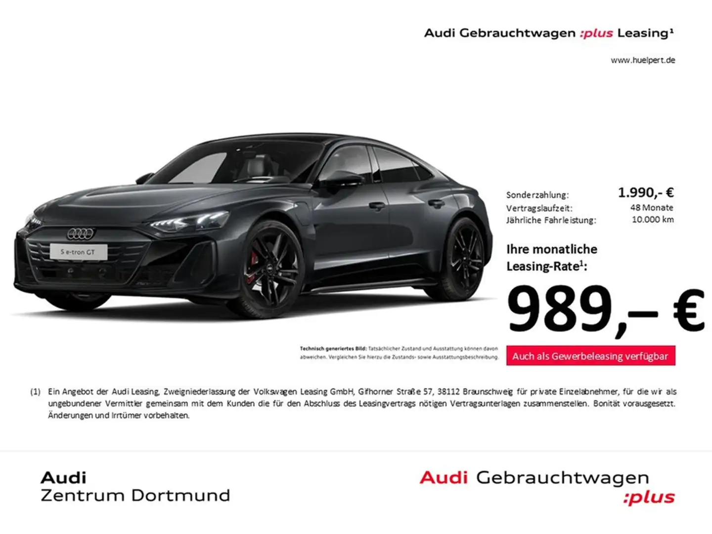 Audi e-tron GT quattro SPORTSOUND CARBON LASERLICHT Gris - 1