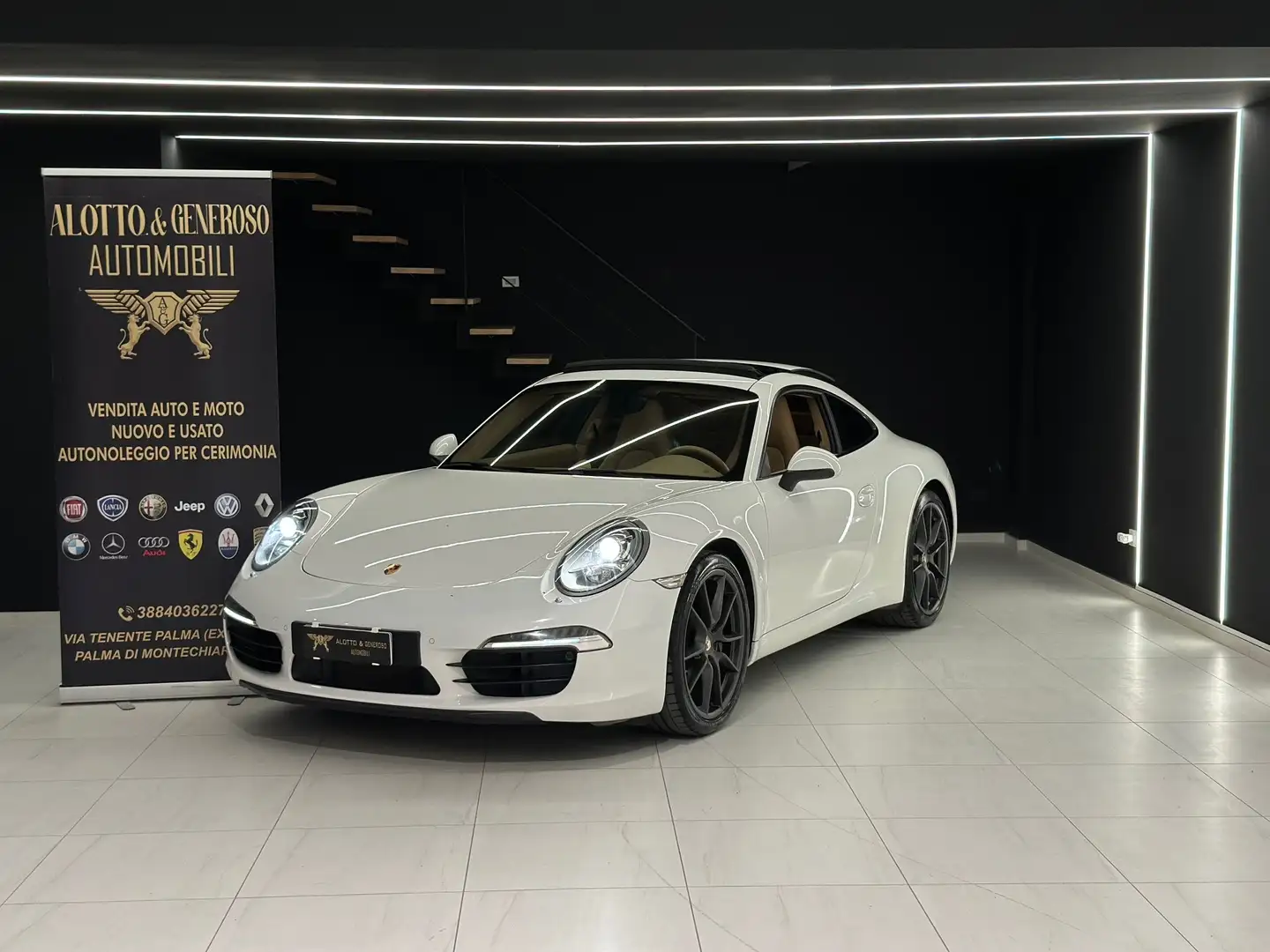 Porsche 911 Carrera 3.4 340 CV CRHONO 2012 Blanc - 1