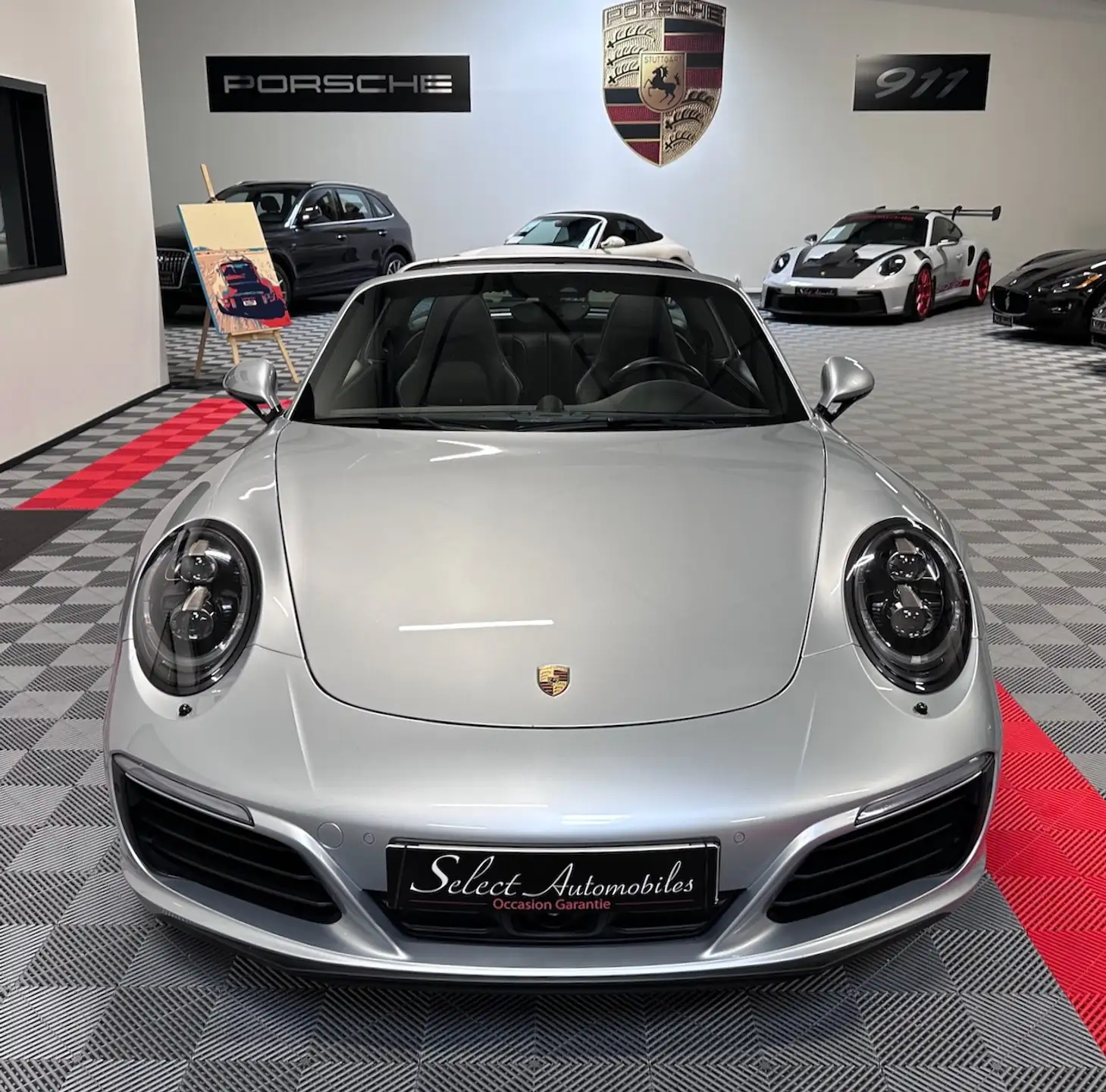 Porsche 911 911 Targa 4S 2016 은색 사진 7