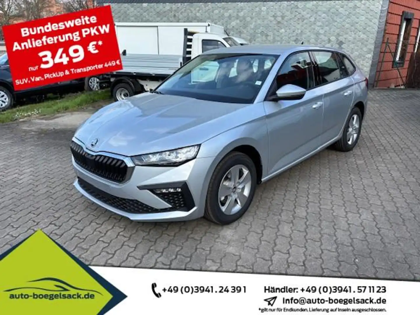 Skoda Scala 1.0 TSI DSG 130JAHRE+CLIMATRONIC+5JGARANTIE Silber - 1