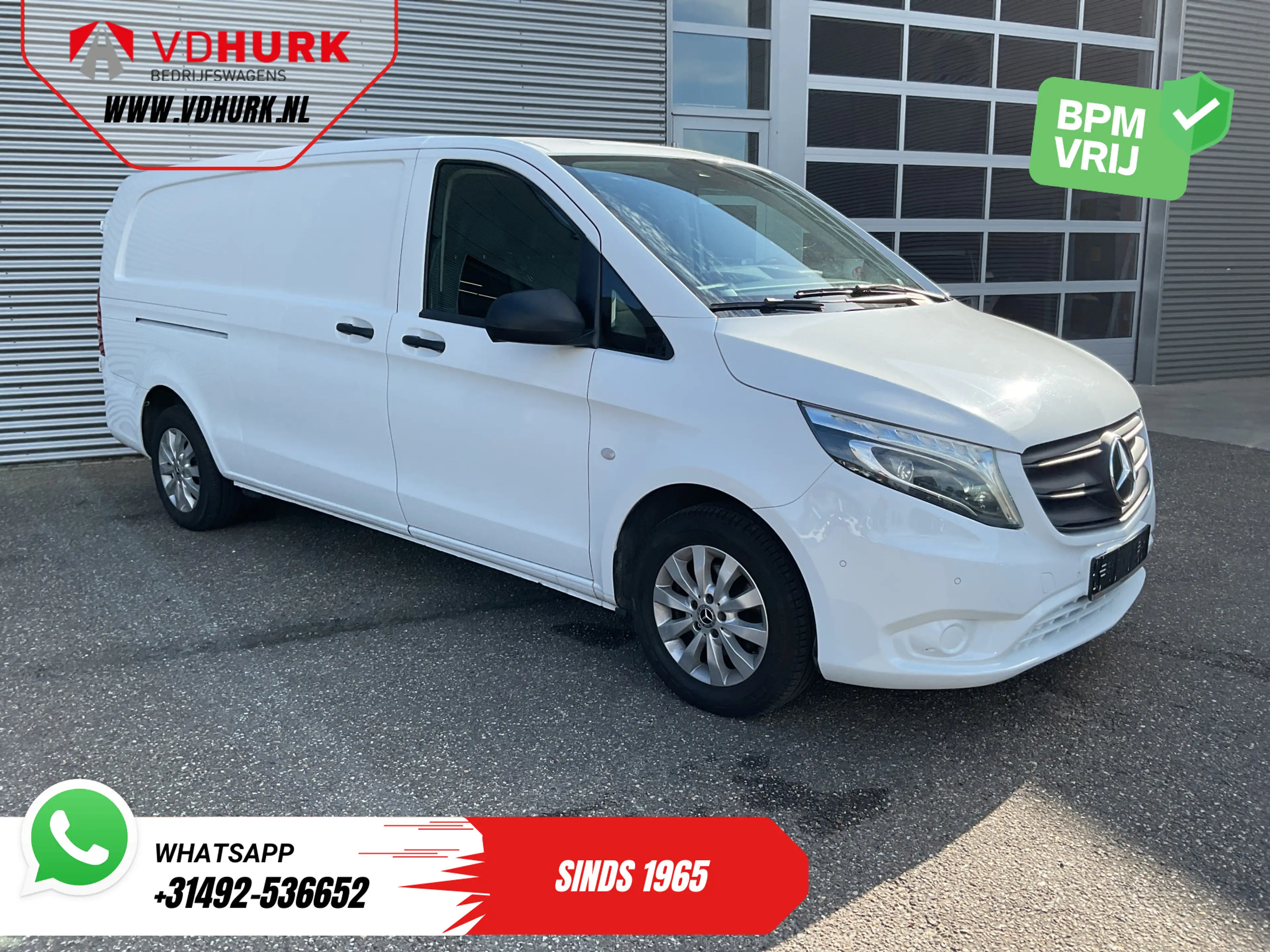 Mercedes-Benz Vito 116 CDI Aut. L3 LED/ Carplay/ Standkachel/ Stoelve