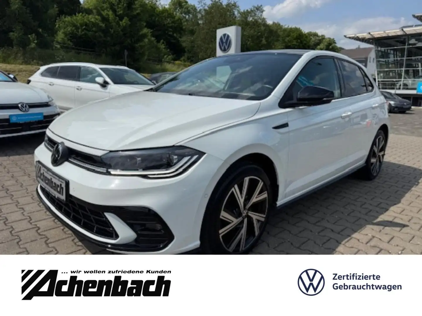 Volkswagen Polo R-Line 1.0 TSI, IQ.Drive, Rear View, Roof LED Weiß - 1