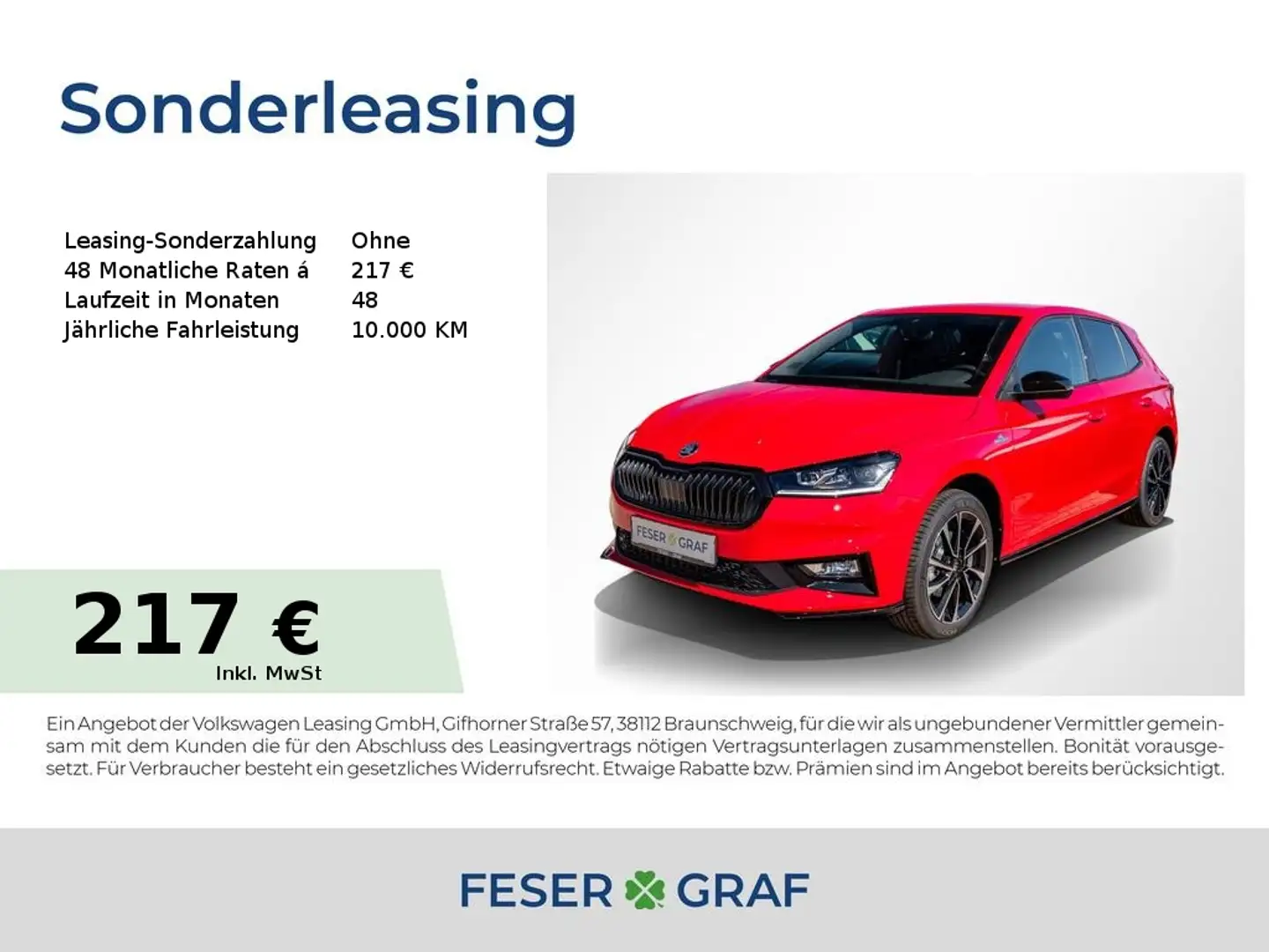 Skoda Fabia Monte Carlo 1.0TSI DSG SHZ/LEDTTEMP/PDC Rosso - 1