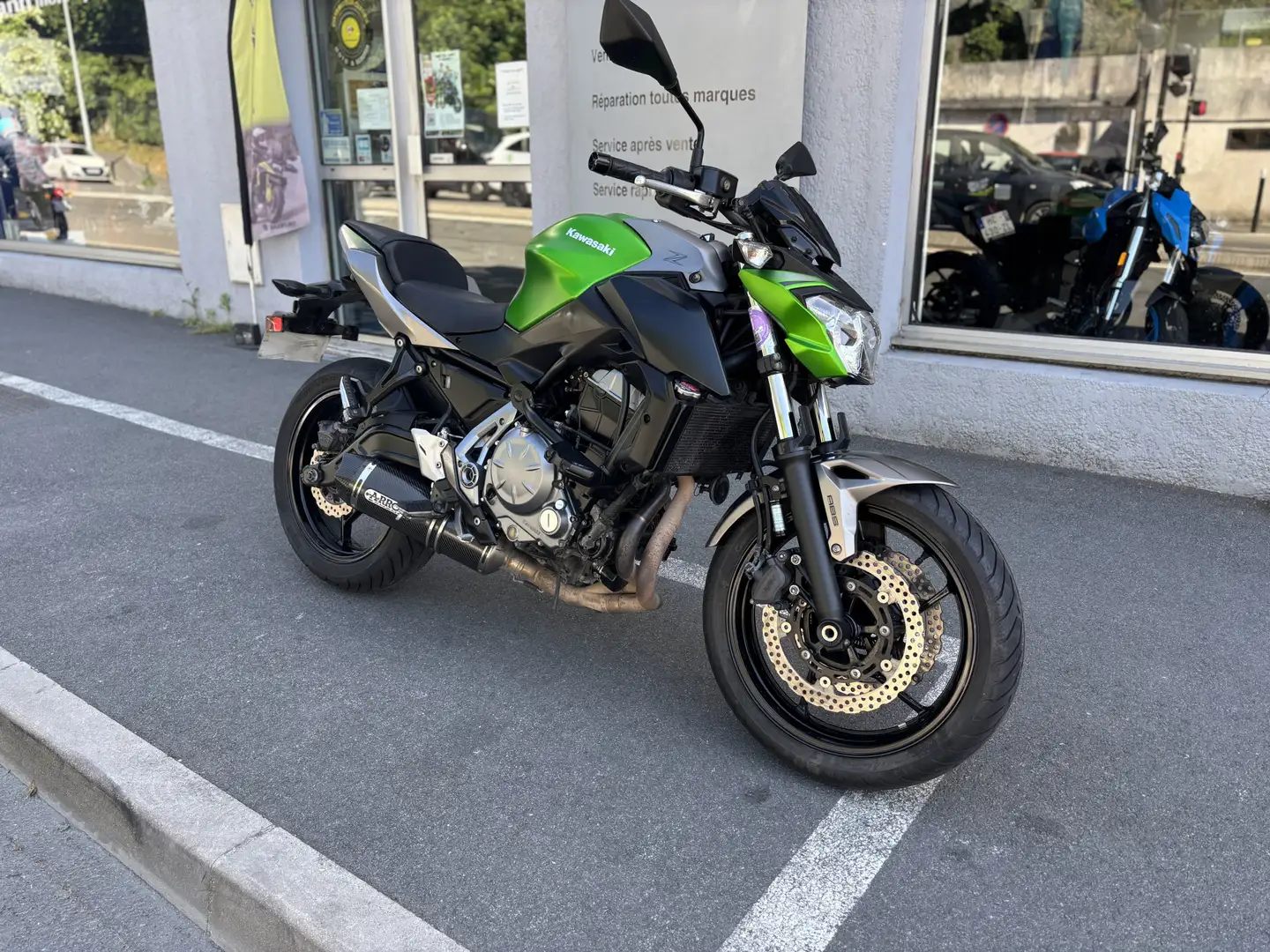 Kawasaki Z 650 Zelená - 2