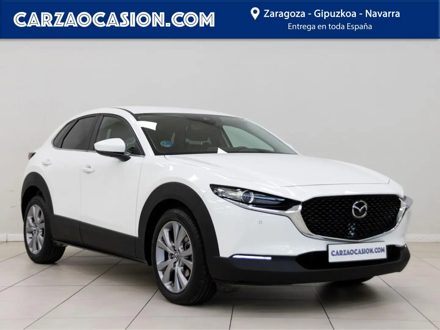 Mazda CX-30 e-SKYACTIV G MHEV 90kW Prime-line Blanco - 1
