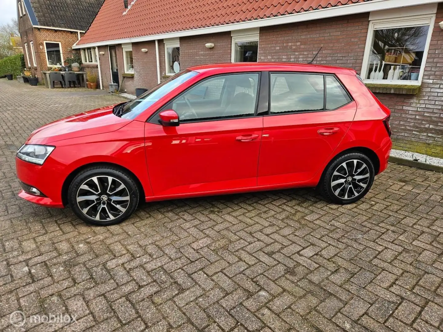Skoda Fabia 1.0 TSI Business Edition Trekhaak Rood - 2