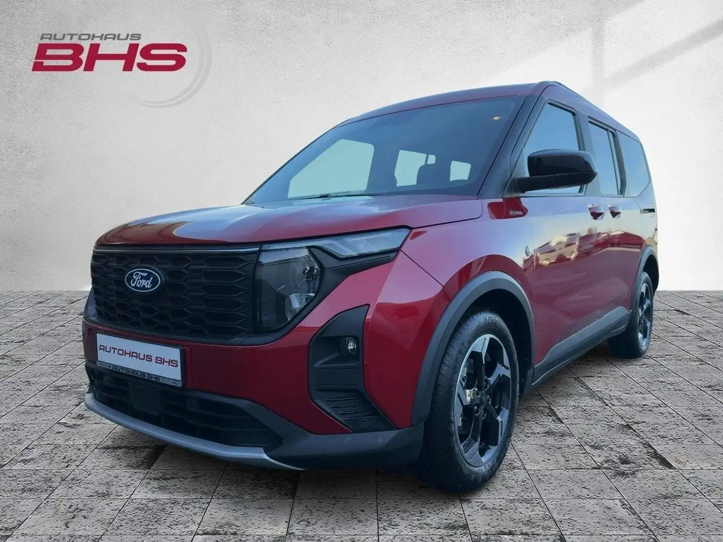Ford Tourneo Courier 1,0 EcoBoost 125 PS Active Rood - 1
