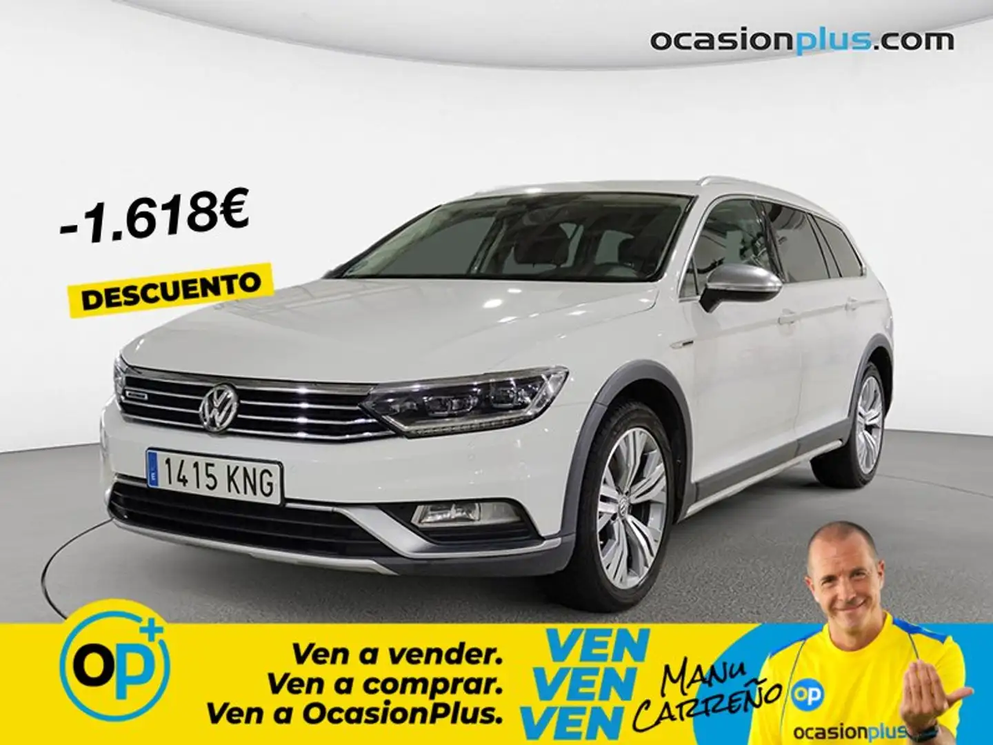 Volkswagen Passat Alltrack 2.0TDI 4M DSG7 140kW Blanco - 1