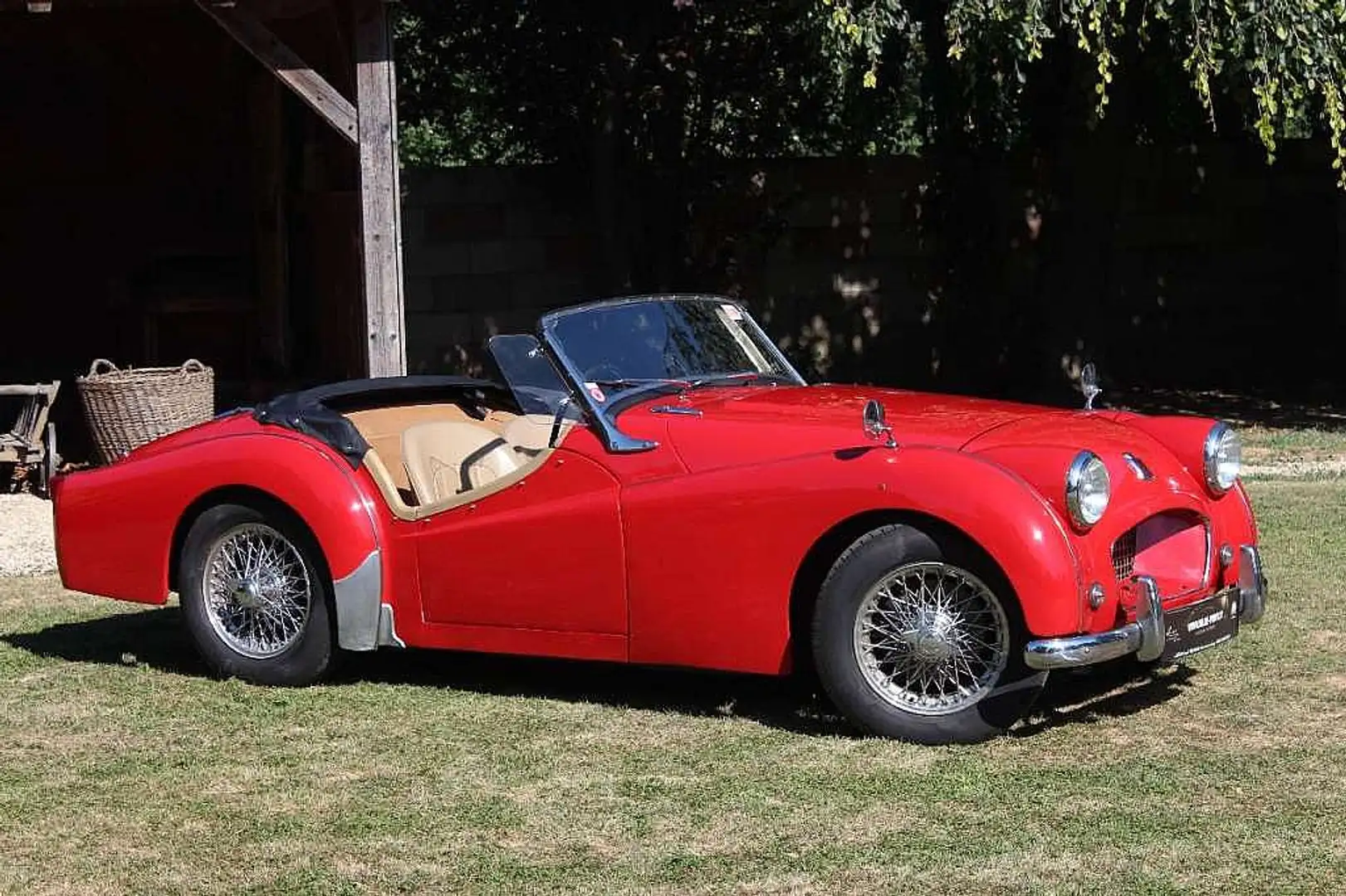 Triumph TR2 aus Sammlerhand Kırmızı - 1
