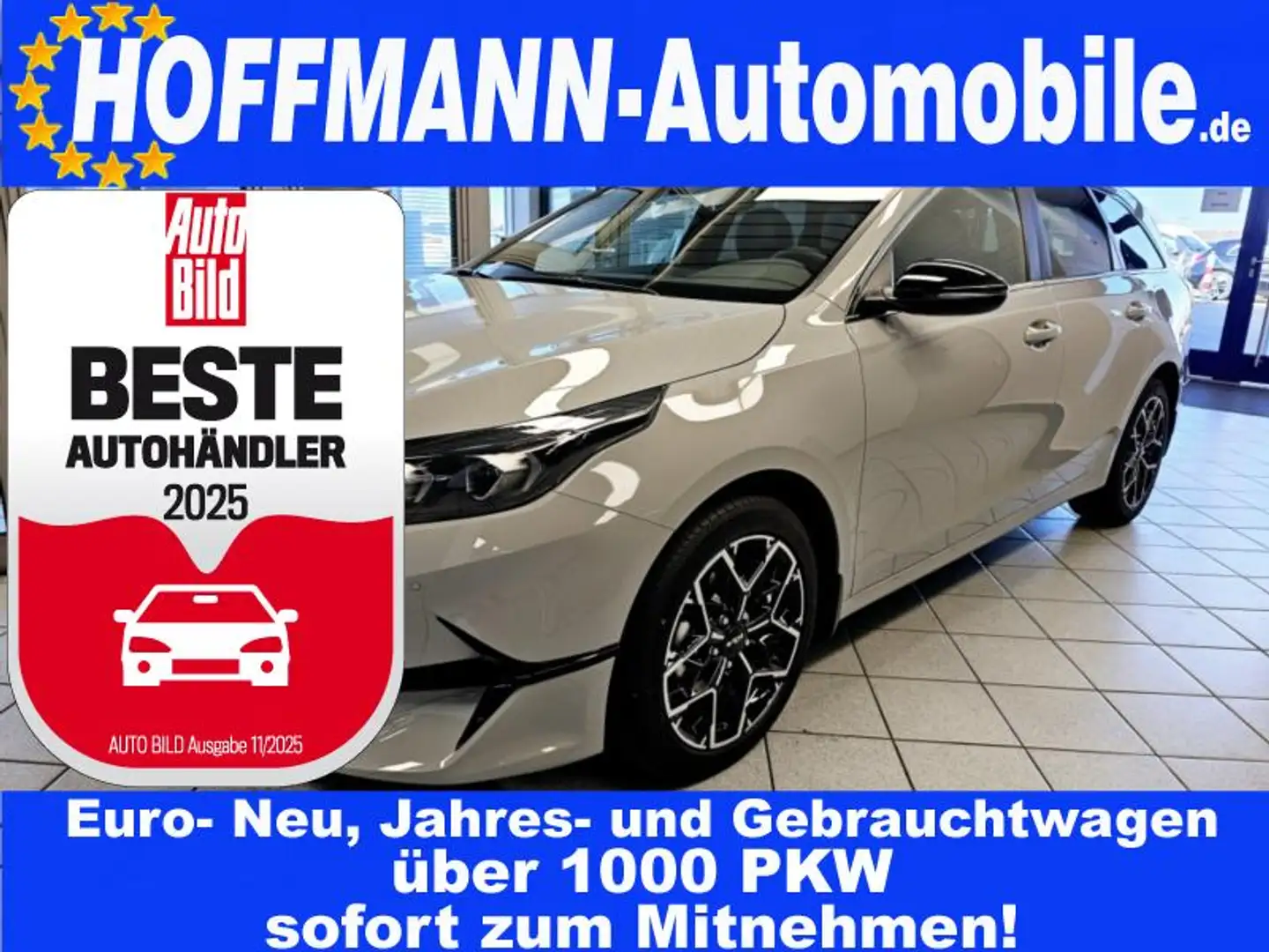Kia Ceed SW / cee'd SW Navi,Voll-LED,Klimaaut,Kamera Grijs - 1