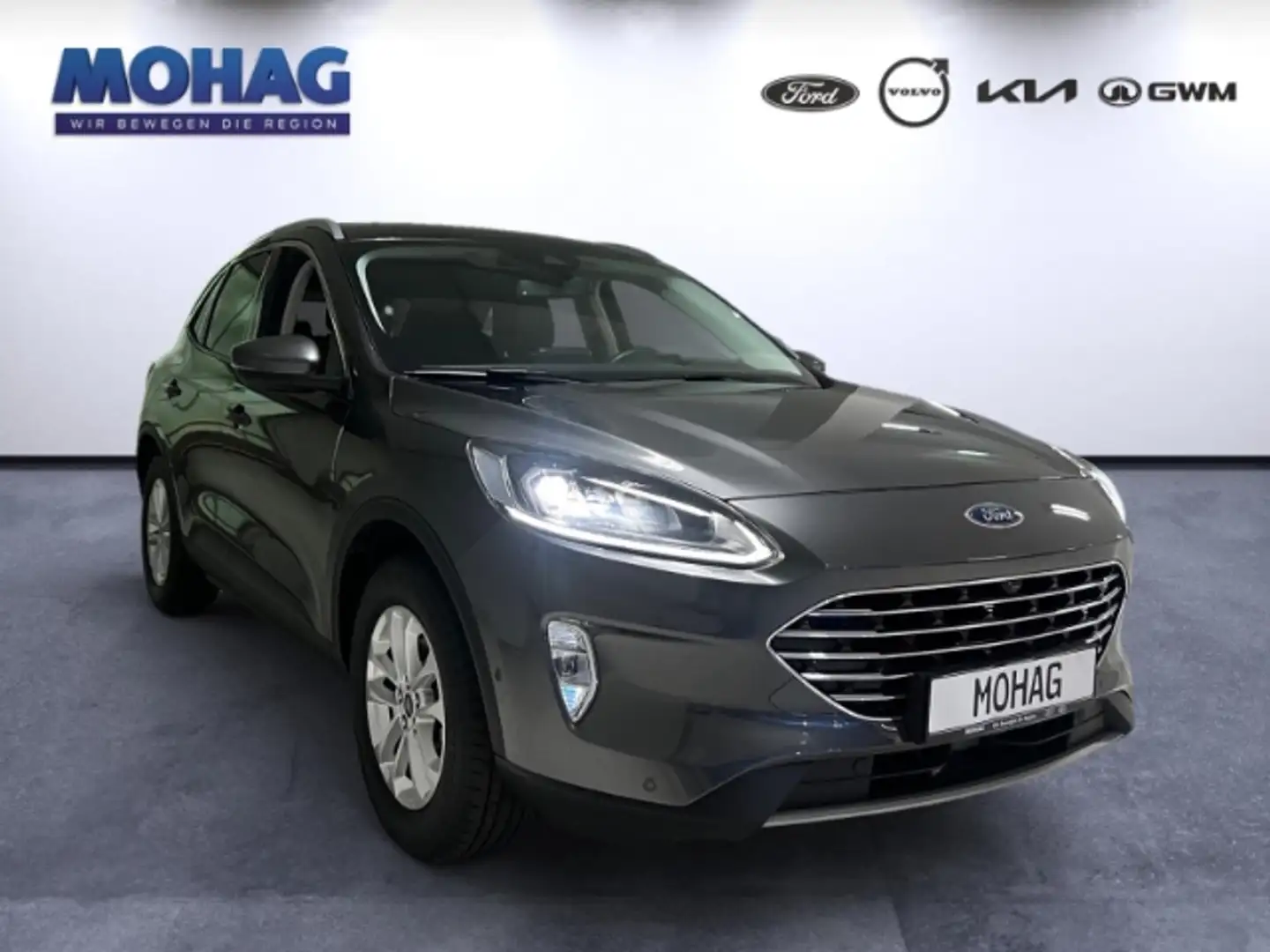 Ford Kuga Hybrid 2.5 Duratec FHEV EU6d Titanium X HUD AHK-kl Gris - 2