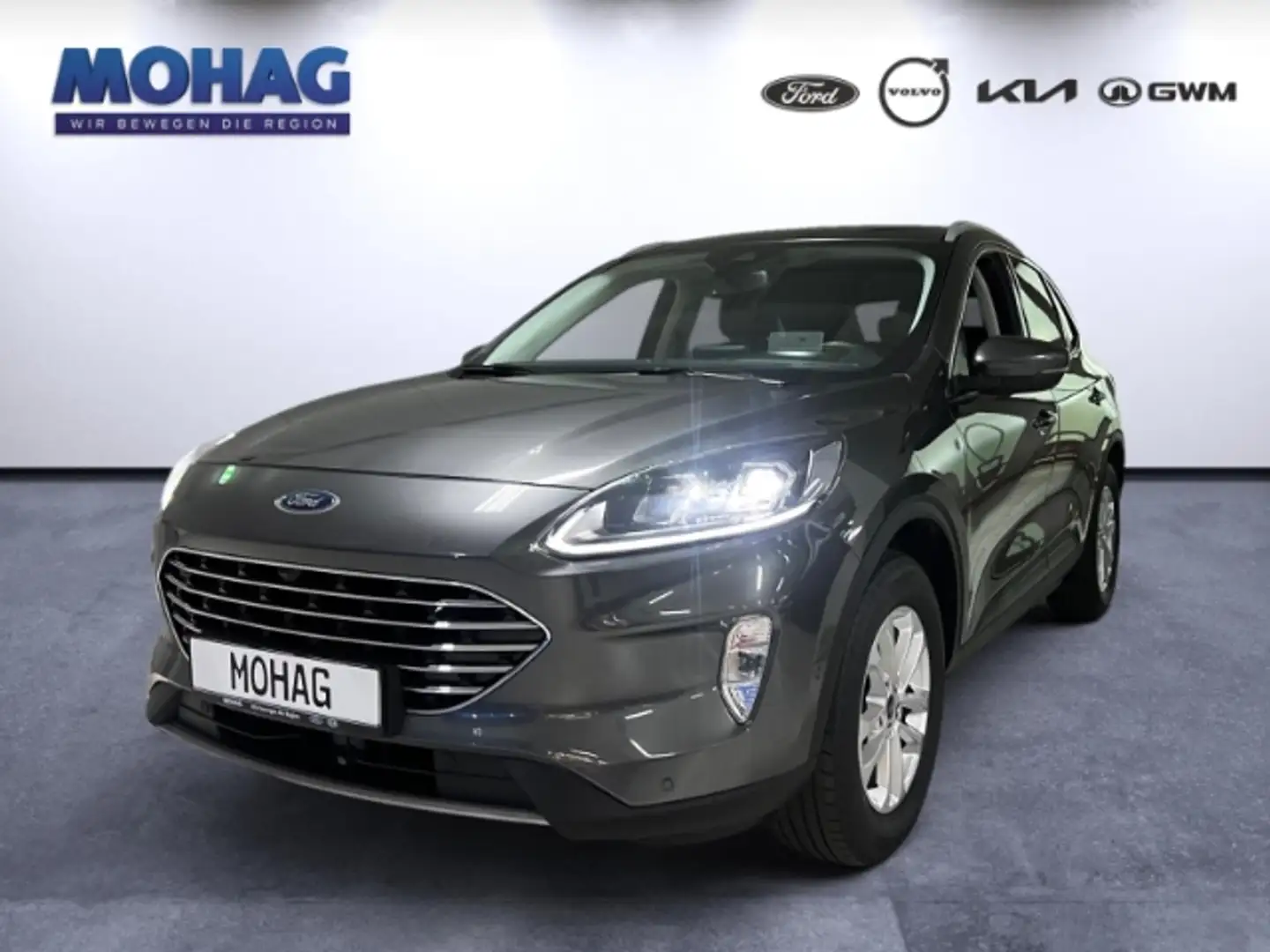 Ford Kuga Hybrid 2.5 Duratec FHEV EU6d Titanium X HUD AHK-kl Gris - 1