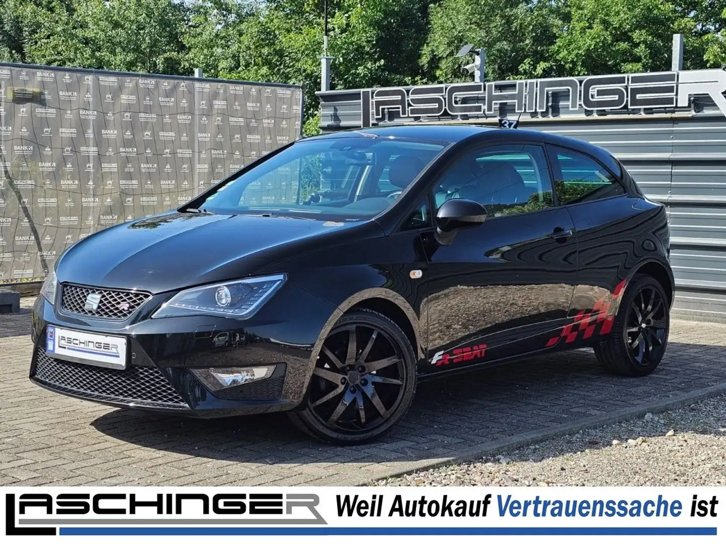 SEAT Ibiza SC FR 1.2 XENON PDC MP3 SHZ TEMPOMAT KLIMA Schwarz - 1
