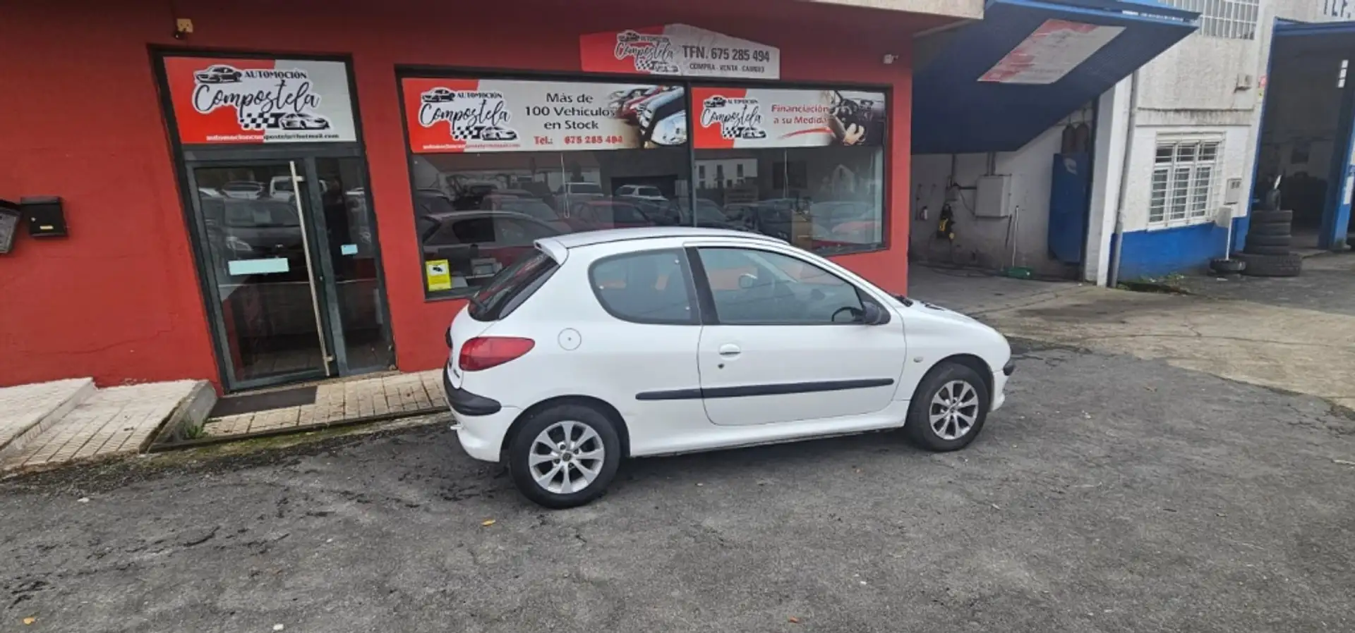 Peugeot 206 1.4HDI X-Line Blanco - 1