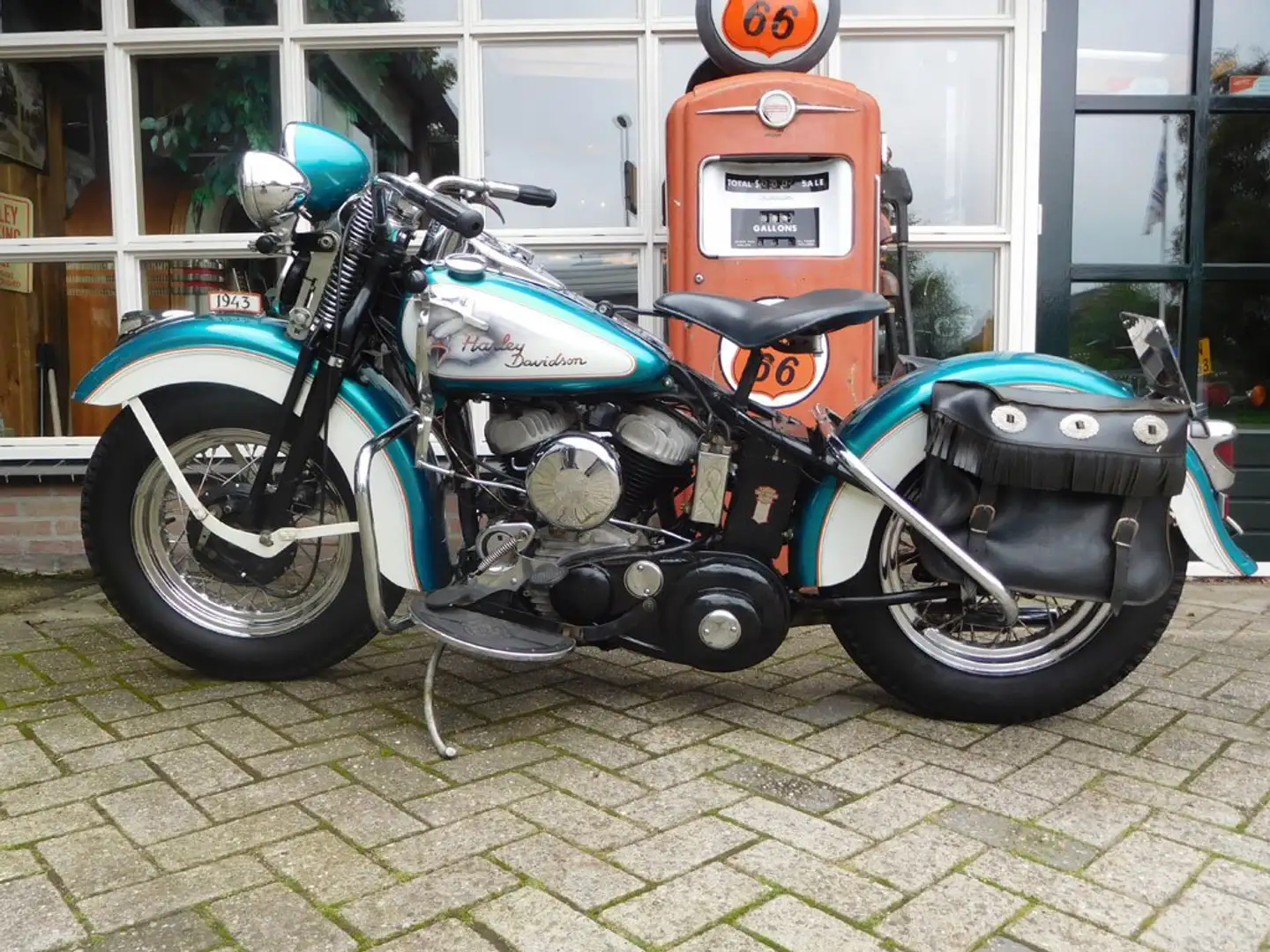 Harley-Davidson WL 750 Flathead Blue - 2