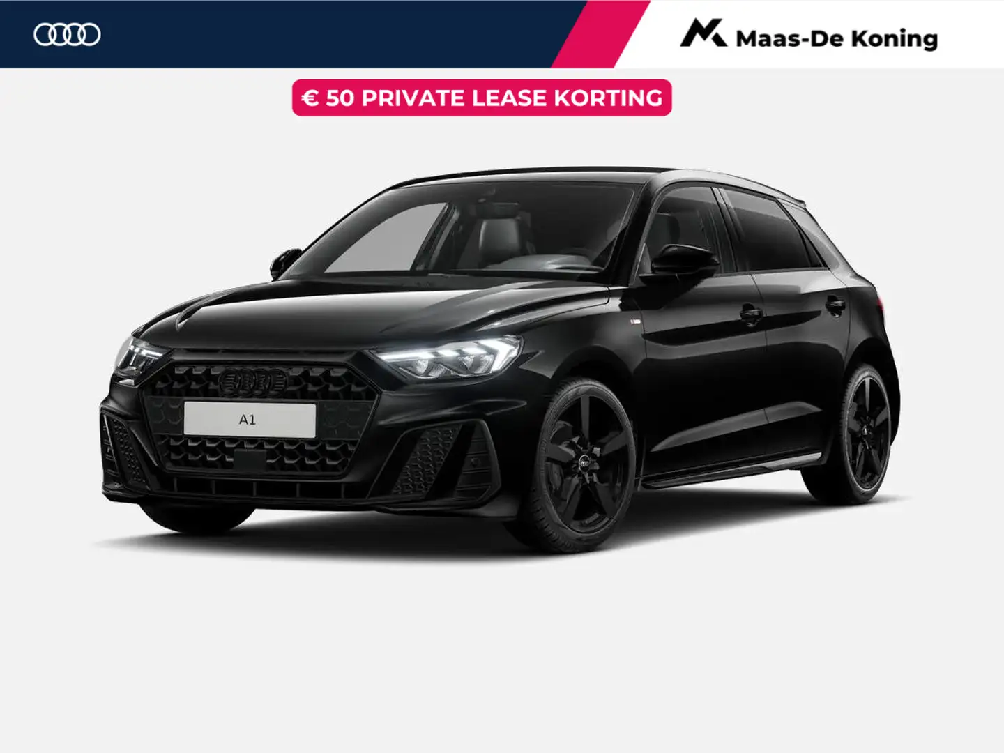 Audi A1 Sportback 25 TFSI S edition 95 PK · Achteruitrijca Noir - 1