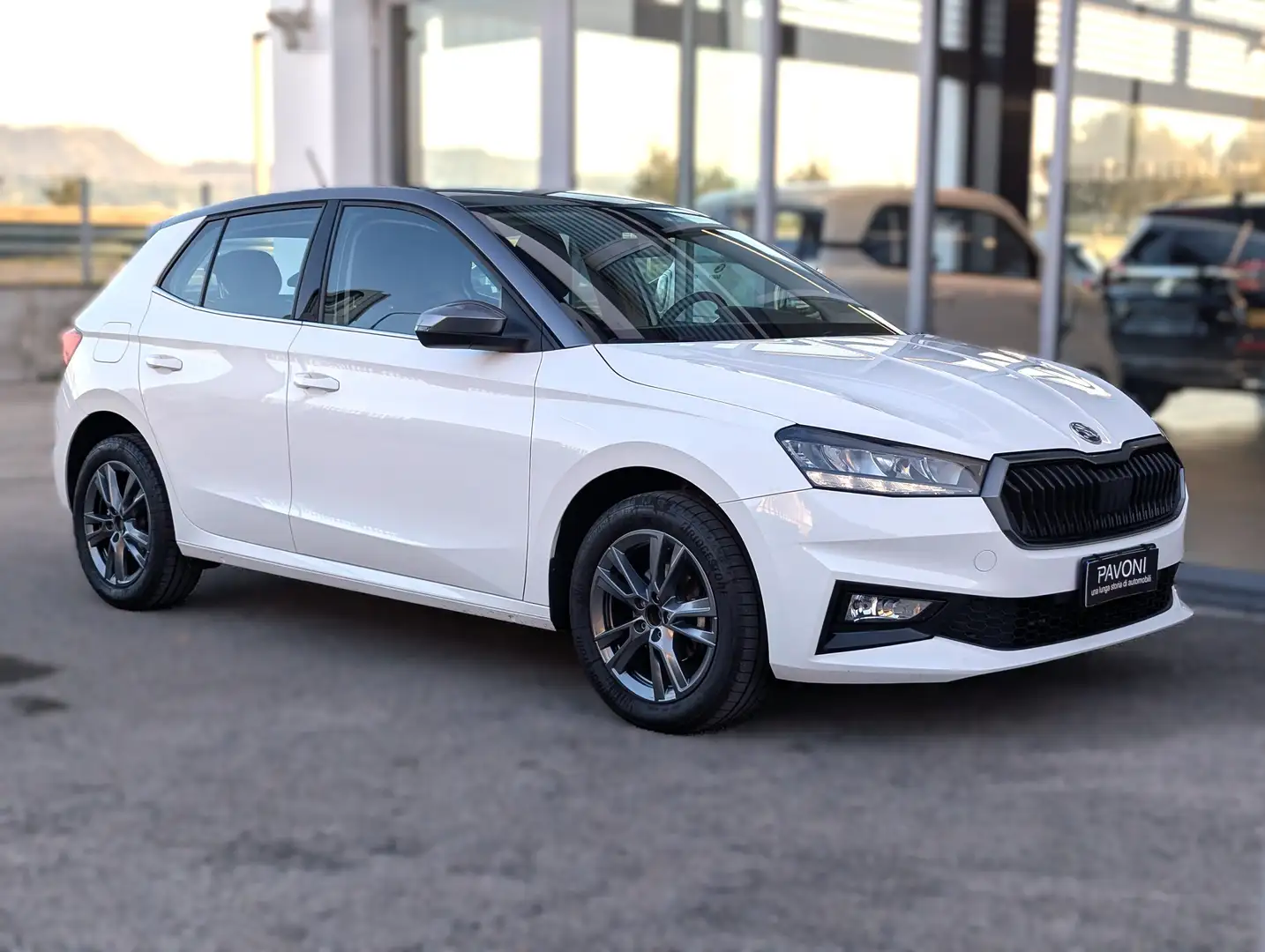 Skoda Fabia Fabia 1.0 TSI Evo Style 95cv Blanc - 2