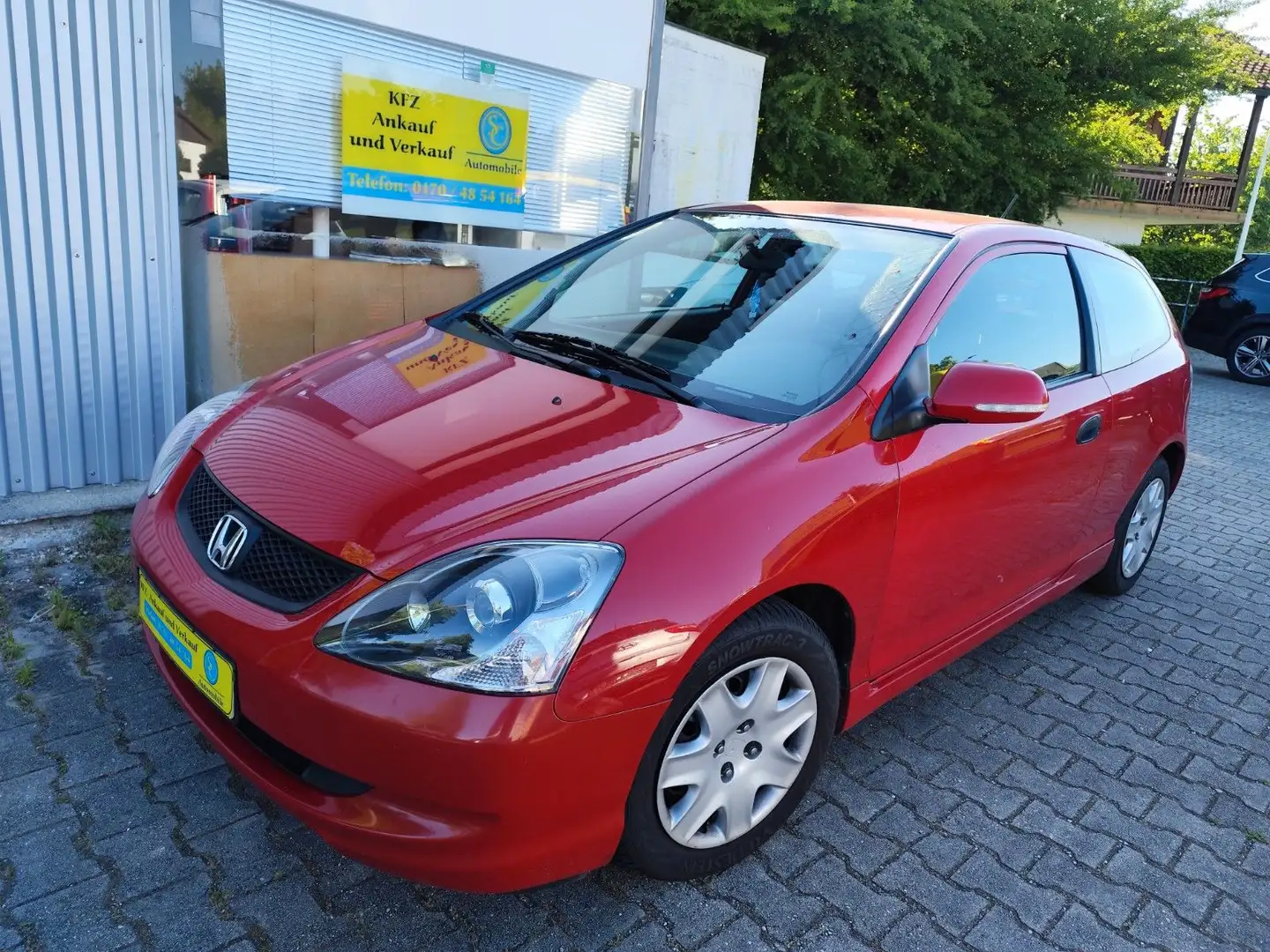 Honda Civic 1.4 i LS Automatik Klima 45000KM 1Hand Rojo - 1