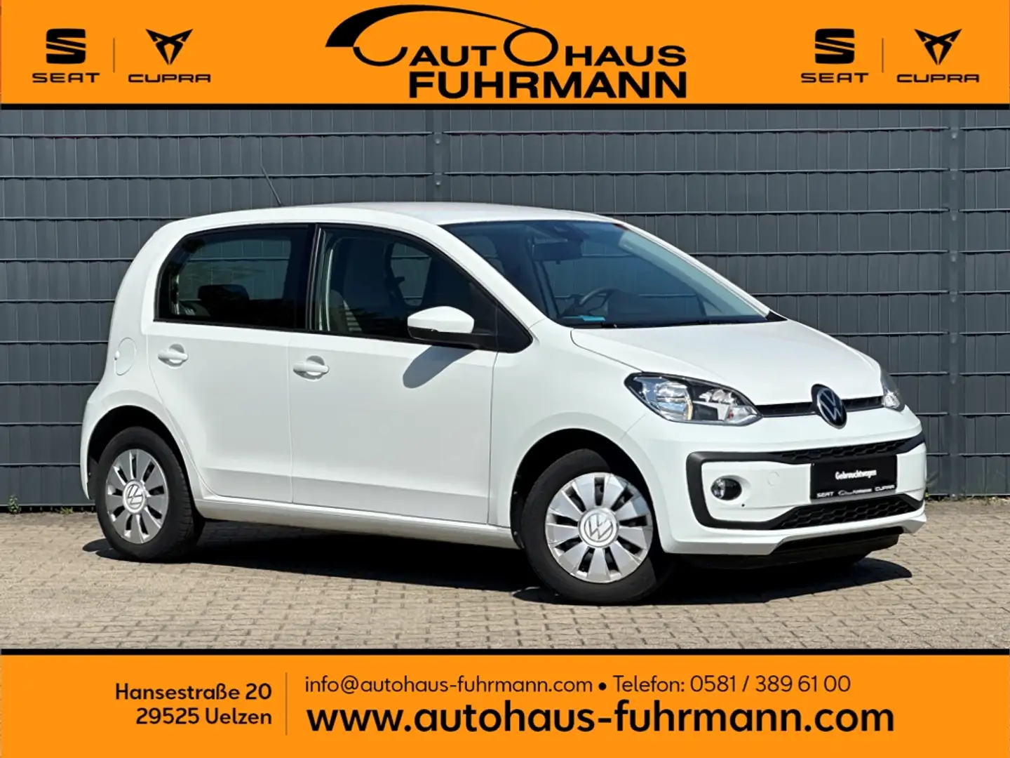 Volkswagen up! 1.0 ALLWETTER/RÜCKFAHRKAMERA/SITZHEIZUNG/PDC Blanc - 1
