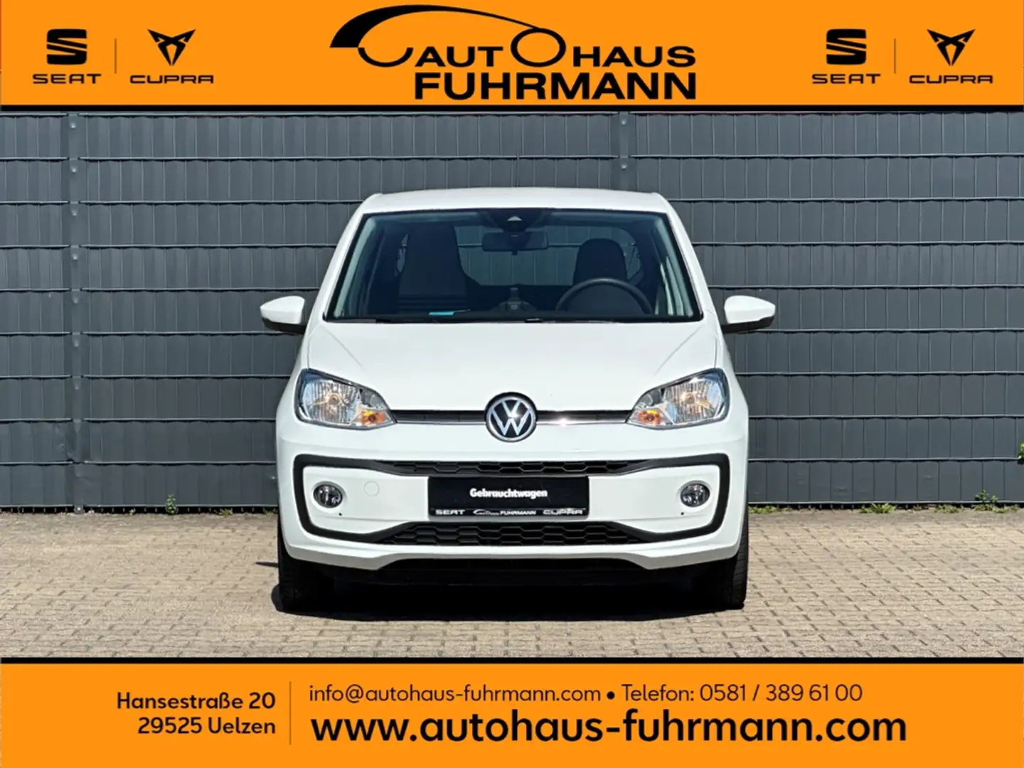 Volkswagen up! 1.0 ALLWETTER/RÜCKFAHRKAMERA/SITZHEIZUNG/PDC Blanc - 2