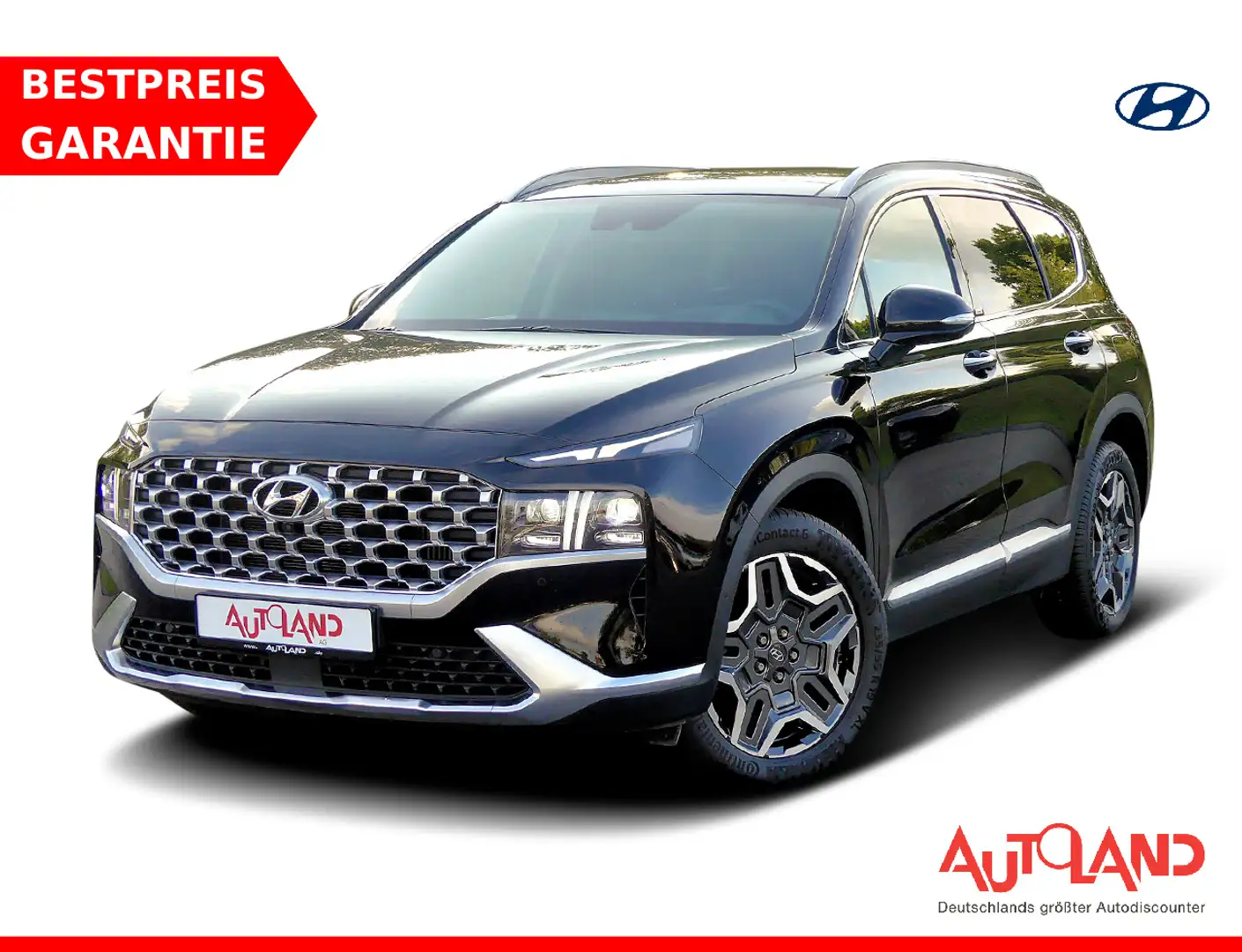 Hyundai SANTA FE 1.6 Prime Hybrid 4WD DCT LED AWD ACC Noir - 1