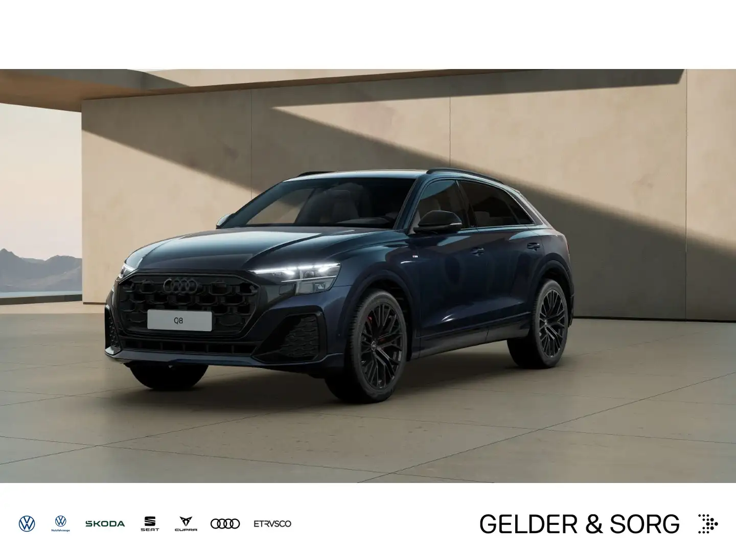 Audi Q8 SUV TDI qu. S line business *Matrix*AHK*B&O* Blau - 1