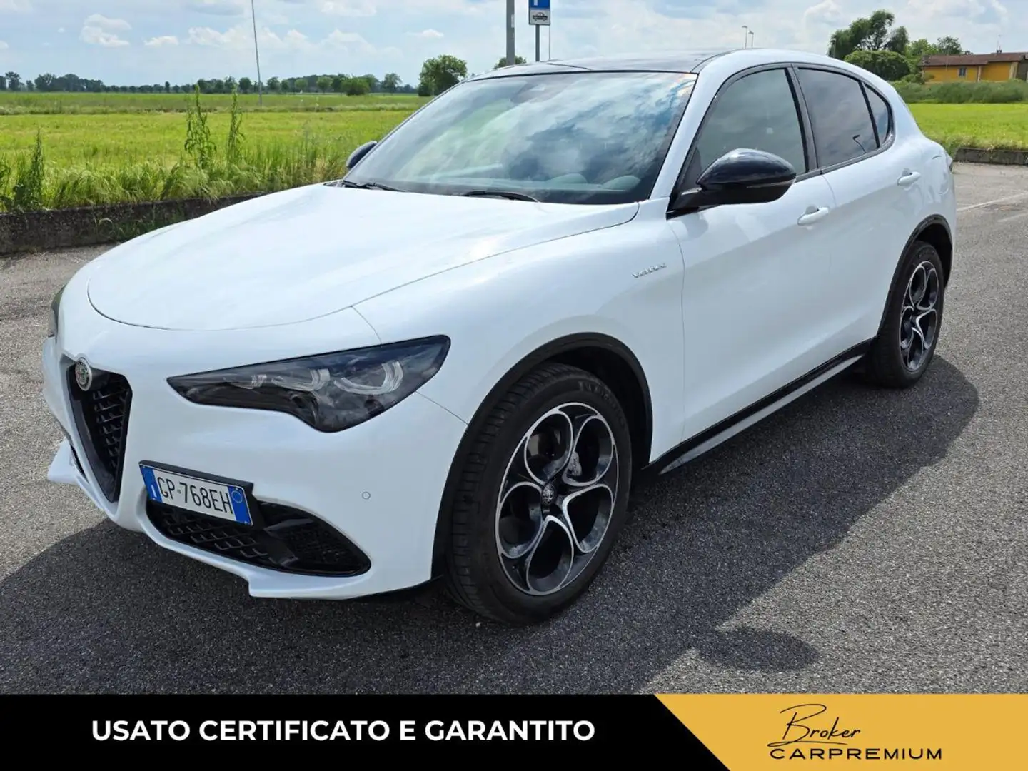 Alfa Romeo Stelvio 2.2 Turbodiesel 210 CV AT8 Q4 Sprint Wit - 1