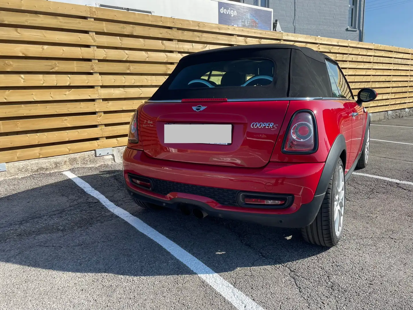 MINI Cooper Cabrio Cabriolet 1.6 S Rood - 2
