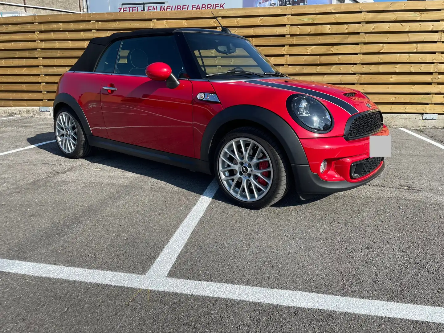 MINI Cooper Cabrio Cabriolet 1.6 S Rood - 1