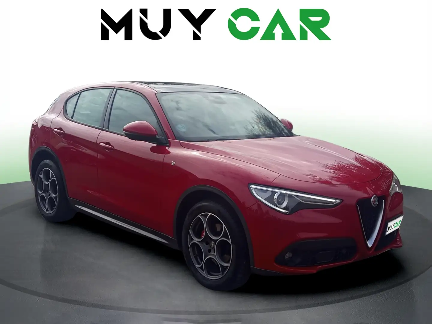 Alfa Romeo Stelvio 2.2 TI Q4 210 Aut. Rouge - 1