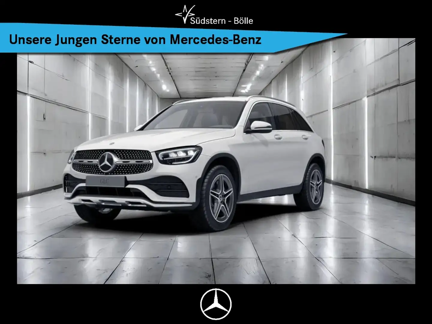 Mercedes-Benz GLC 300 de 4M AMG+KAMERA+MEMORY-SITZE+LED Blanc - 1