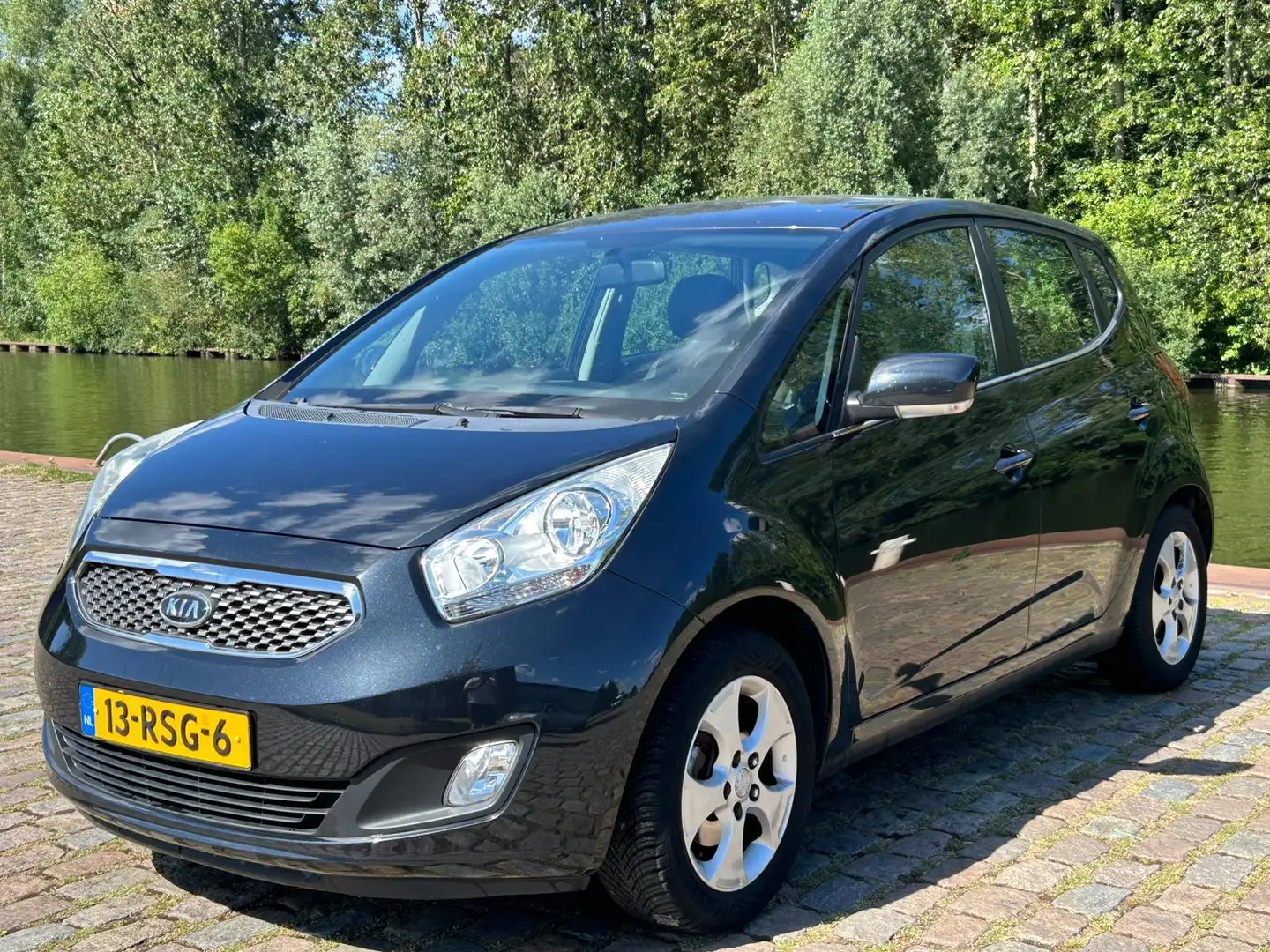 Kia Venga 1.6 CVVT X-ecutive airco elektrische ramen cruis c Negro - 2