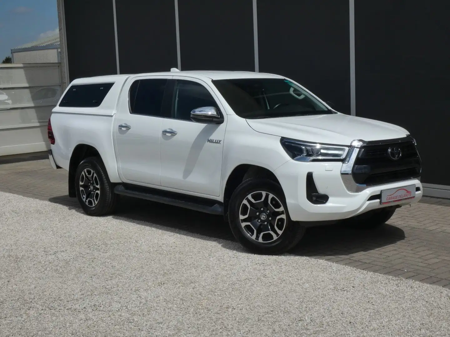 Toyota Hilux *30578+btw* GPS +Carplay +3500kg sleep! +Hardtop Blanc - 1
