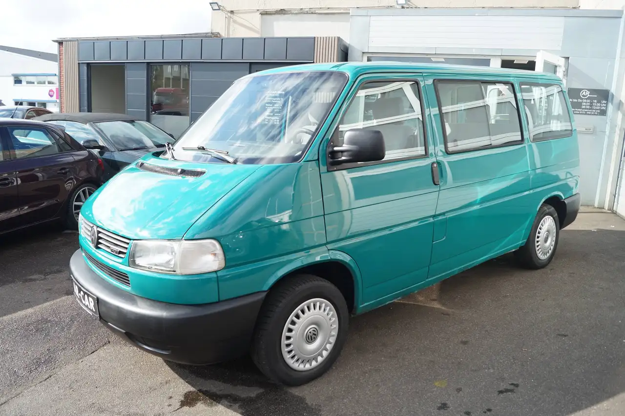 Volkswagen T4 1.9 TD Turbodiesel ABS Radio CD 6 Sitzer HU/AU NEU TÜV, foto 1