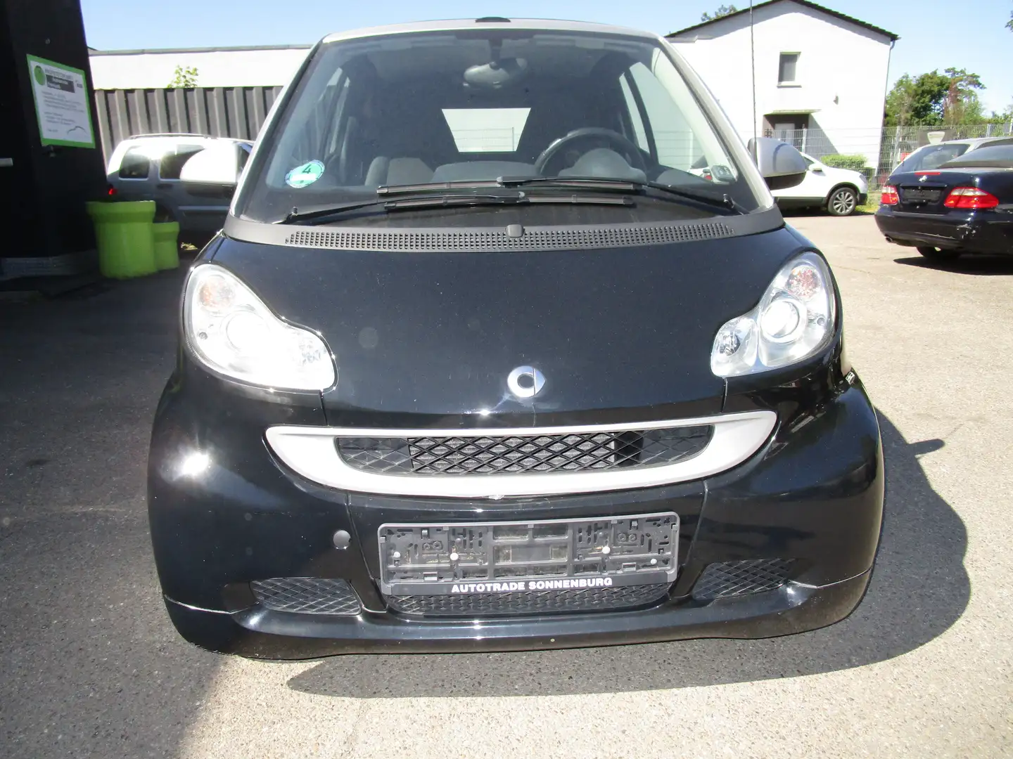 smart forTwo MHD 52kW/ Cabrio/ Klimautom./ ALU/ TÜV neu Schwarz - 2